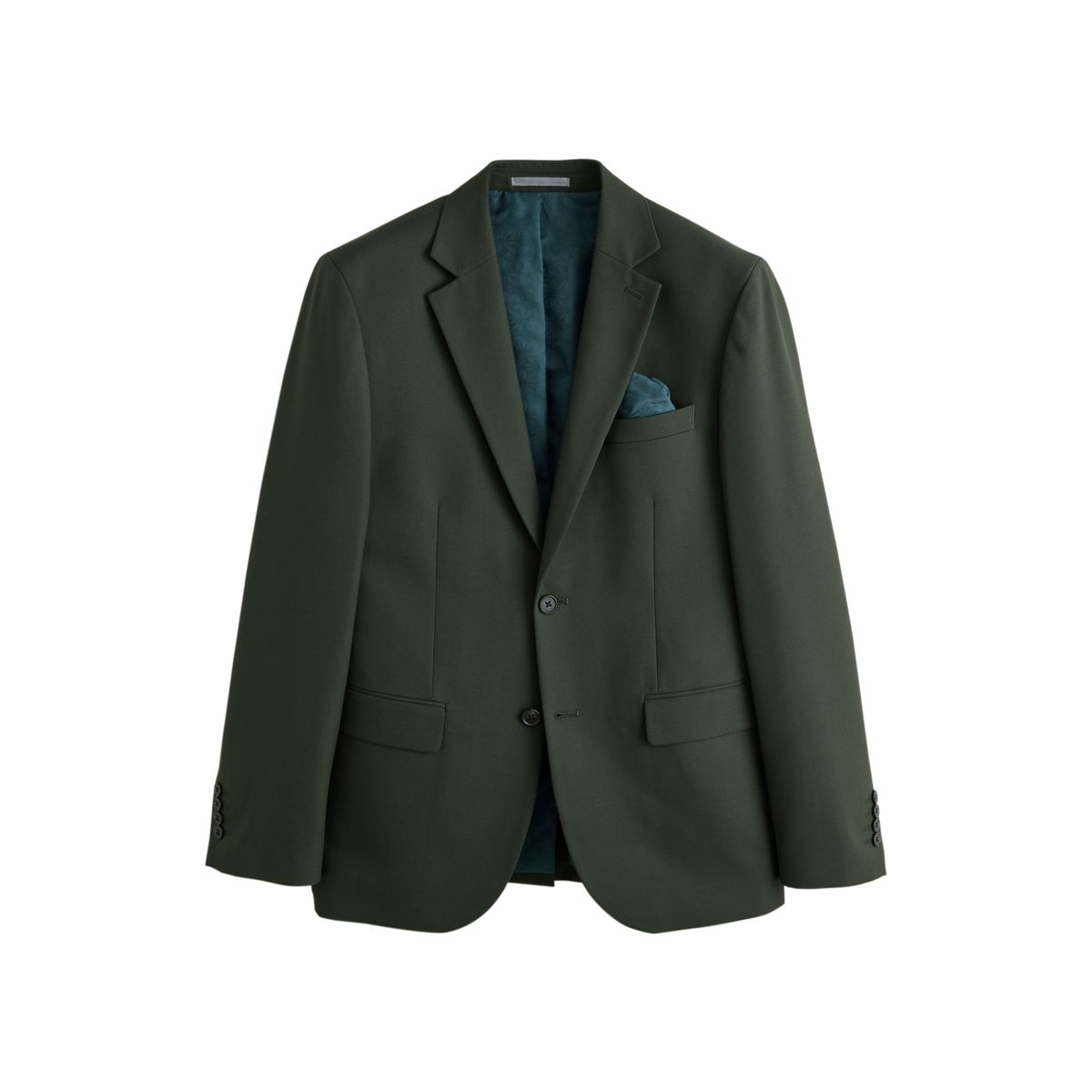 Veste de costume texturée vert olive, NEXT