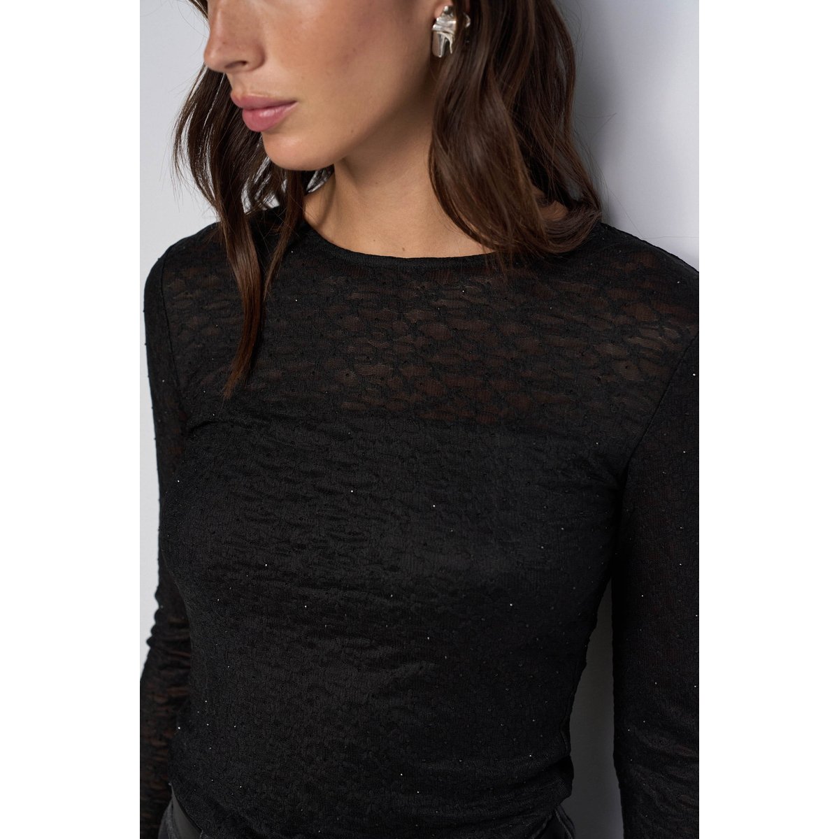 PULL À STRASS noir, SALSA JEANS