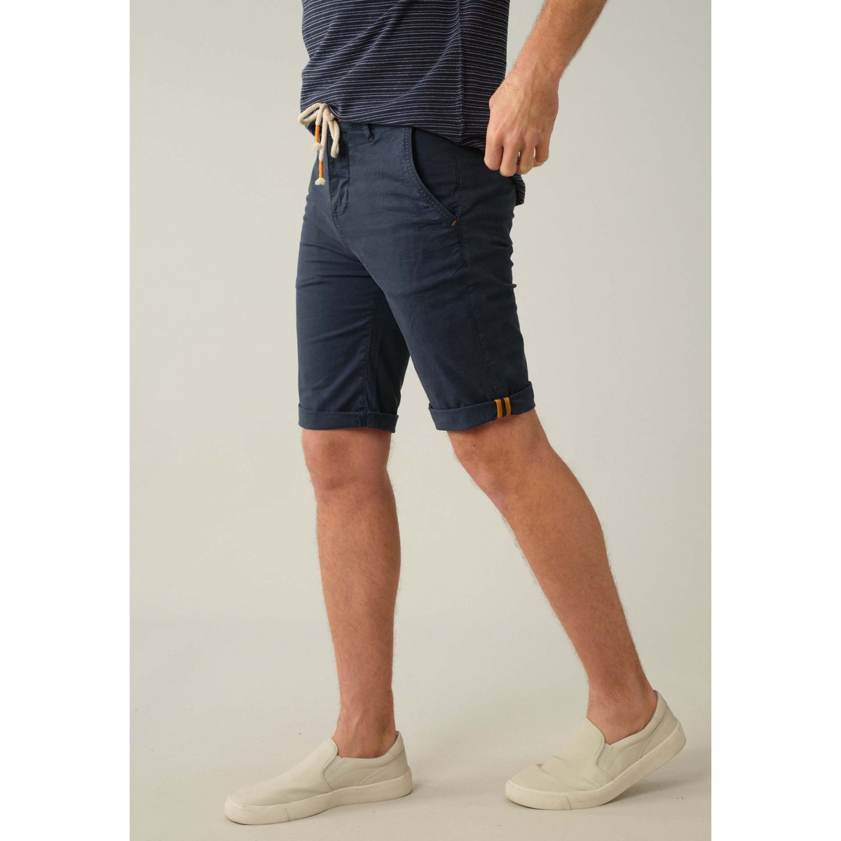 Bermuda en coton KARMA beige, DEELUXE