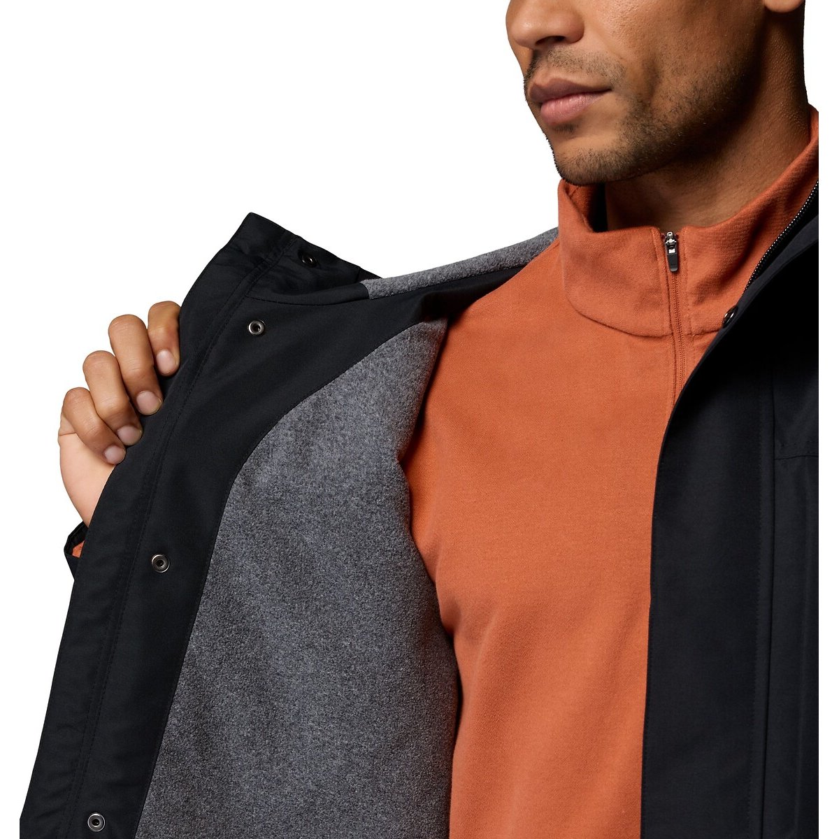 Veste avec doublure polaire, Landroamer fleece noir, COLUMBIA