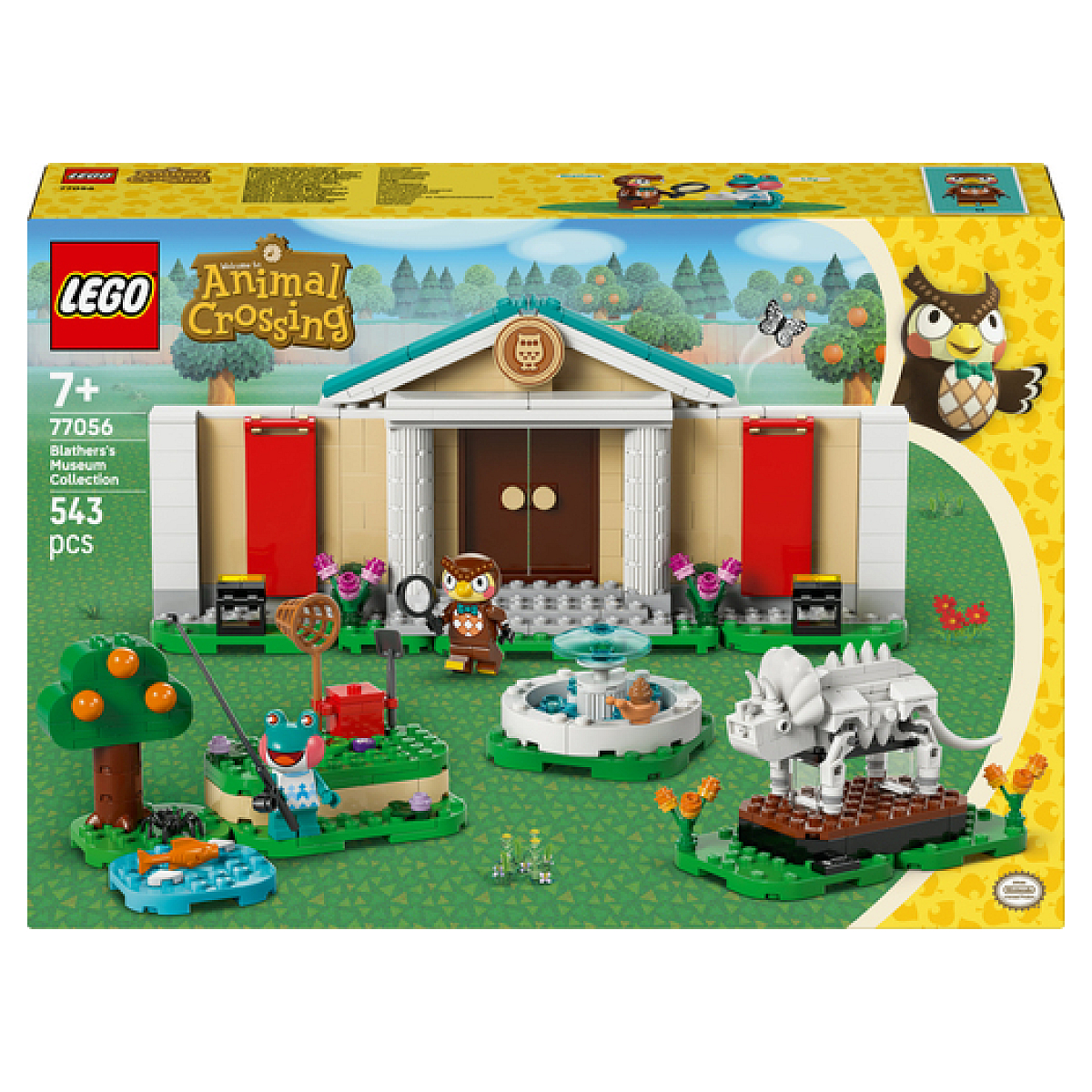 77056 Animal Crossing: Les collections du musee de Thibou couleur unique, LEGO