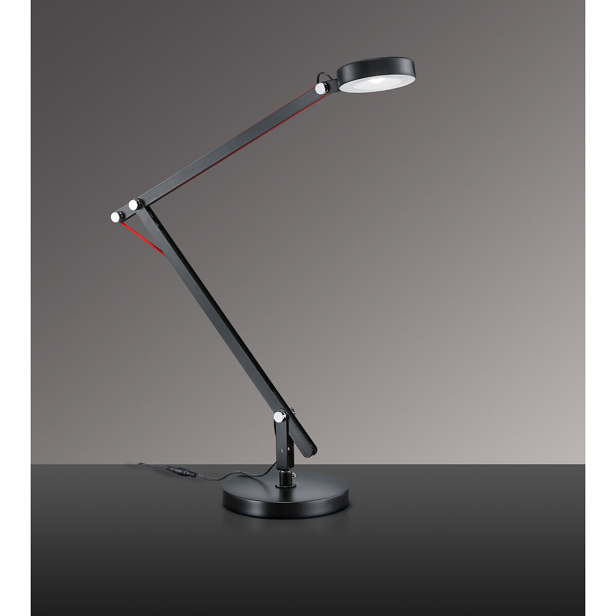 Candeeiro de mesa Amsterdam, TRIO Lighting preto , TRIO LIGHTING