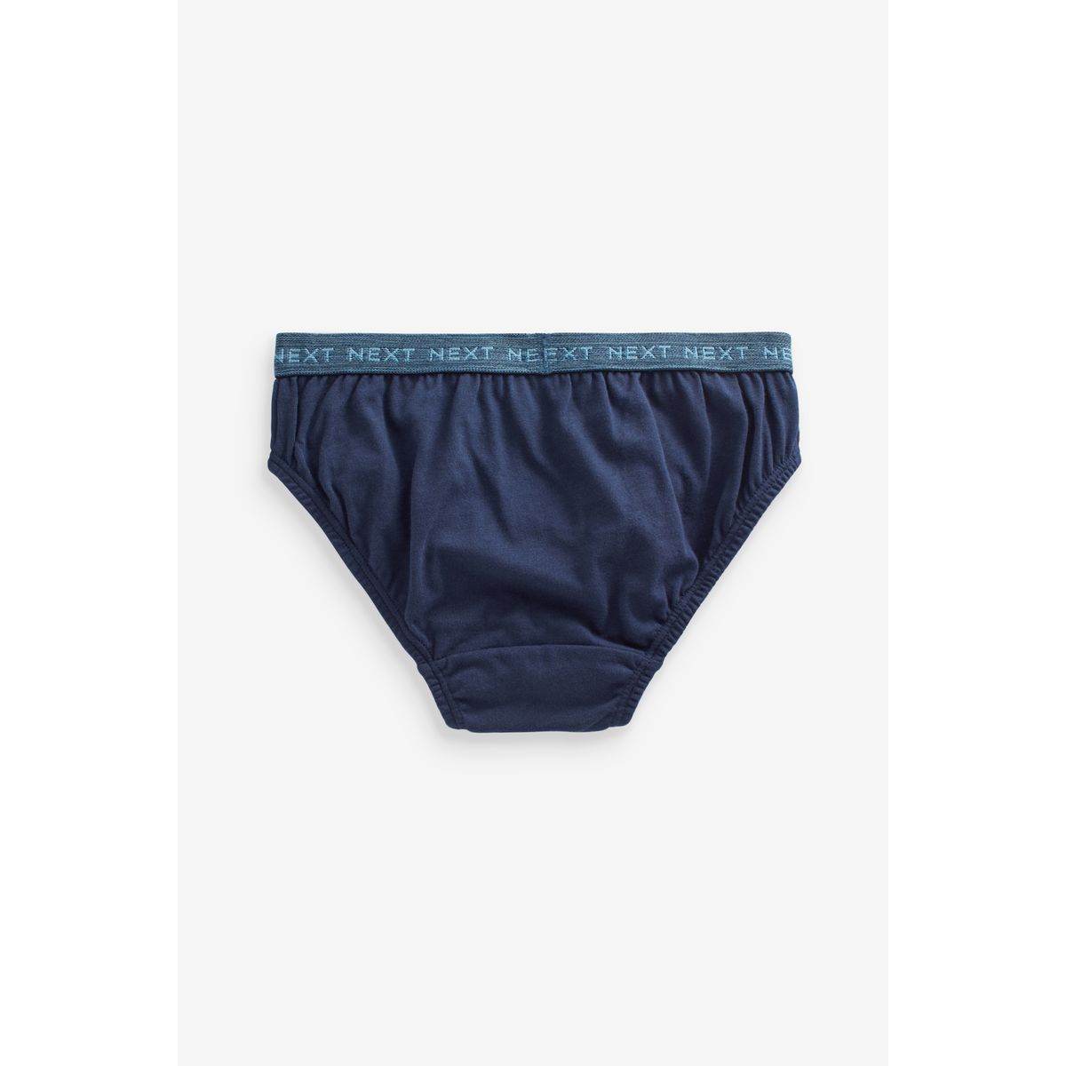 Culotte 100 % coton, lot de 5 ceinture jacquard bleue, NEXT