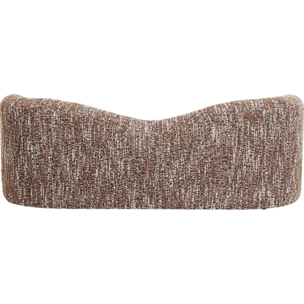 Canapé en polyester bouclé mélangé, LIVIA MELANGE marron, KARE DESIGN