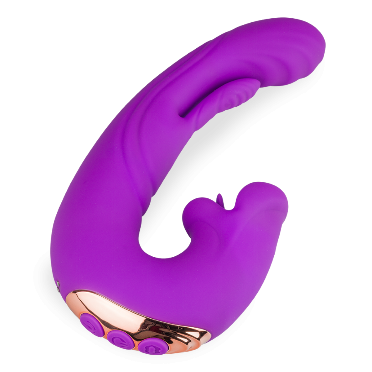 Vibromasseur puissant rabbit langue Munchy violet, LOVE AND VIBES