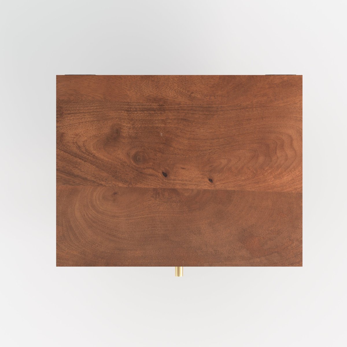 Table de chevet suspendue en bois de manguier - ORÉA marron, MAISON PAVANE
