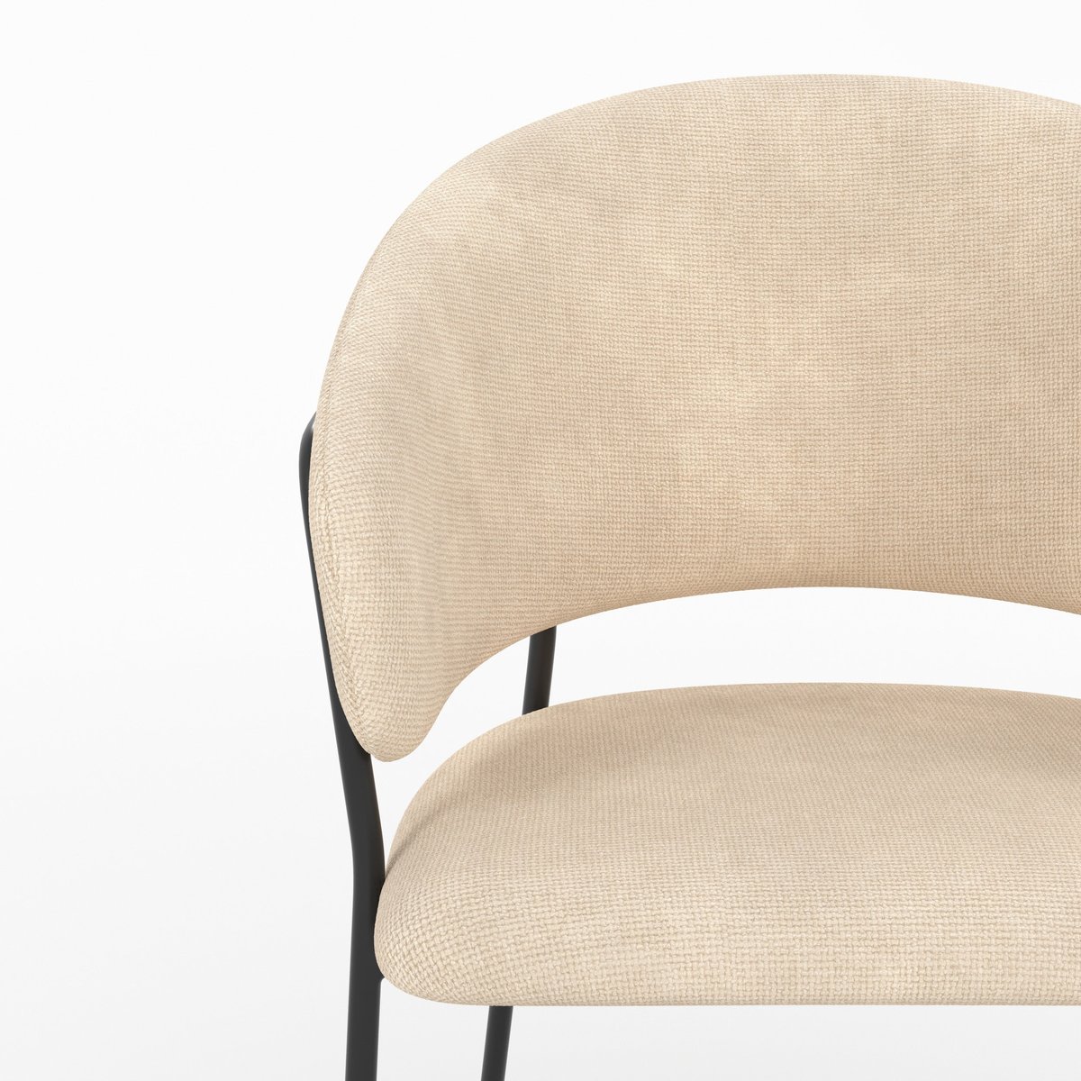 Chaise Amaya - AMAYA beige, MAISON PAVANE