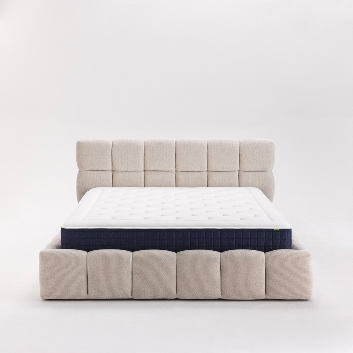 Matelas à ressorts et mémoire de forme, accueil équilibré- MOJO couleur unique, DRAWER