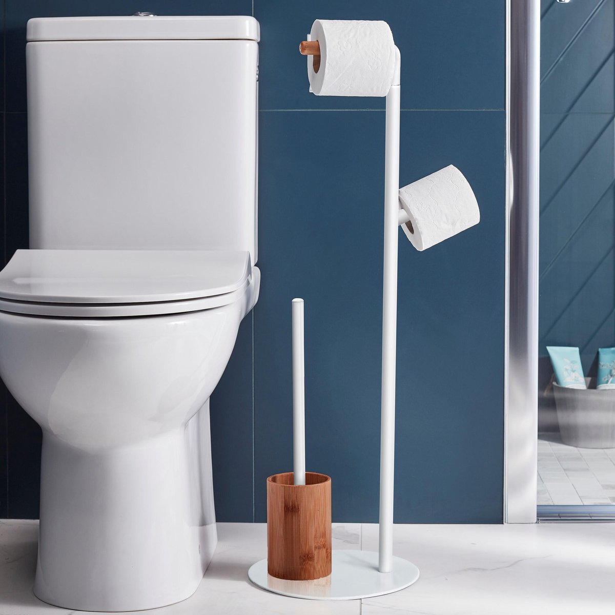 Serviteur WC, SCANDI white n°0, SENSEA