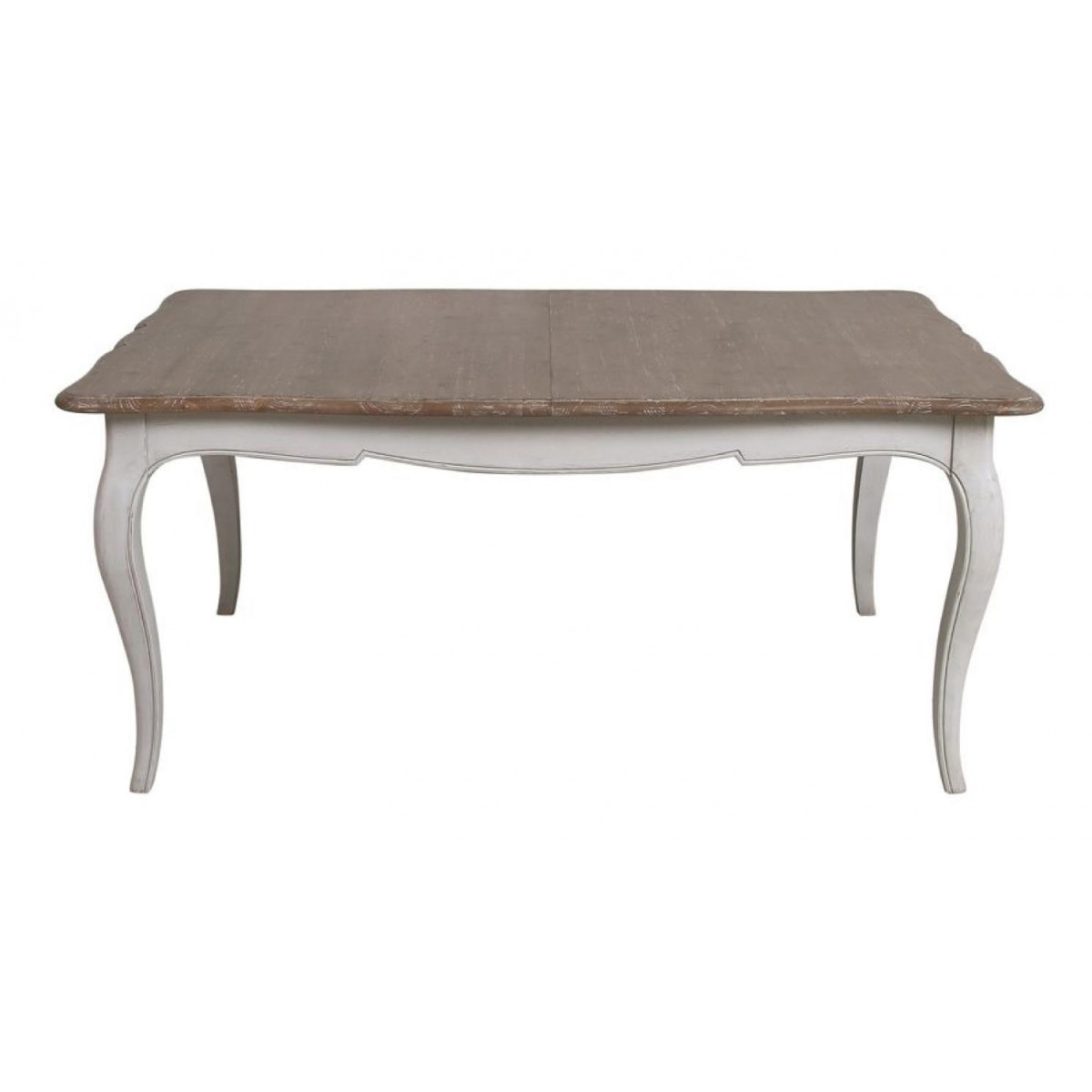 Table rectangulaire extensible - CHÂTEAU blanc, INTERIOR'S