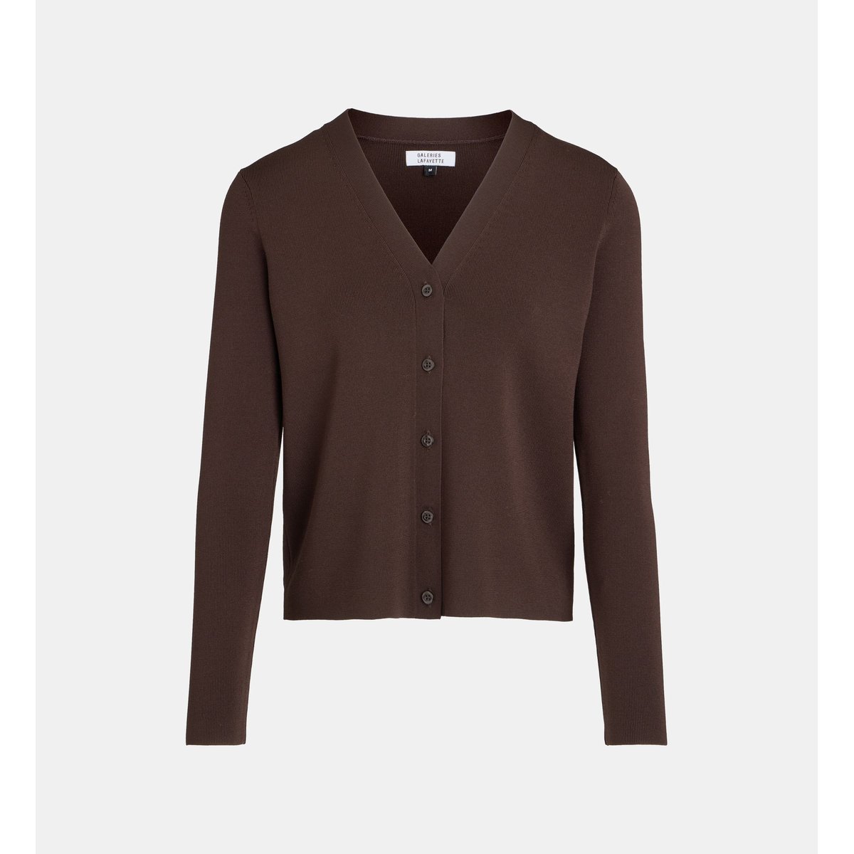 Gilet faya g stretch marron chocolat, GALERIES LAFAYETTE