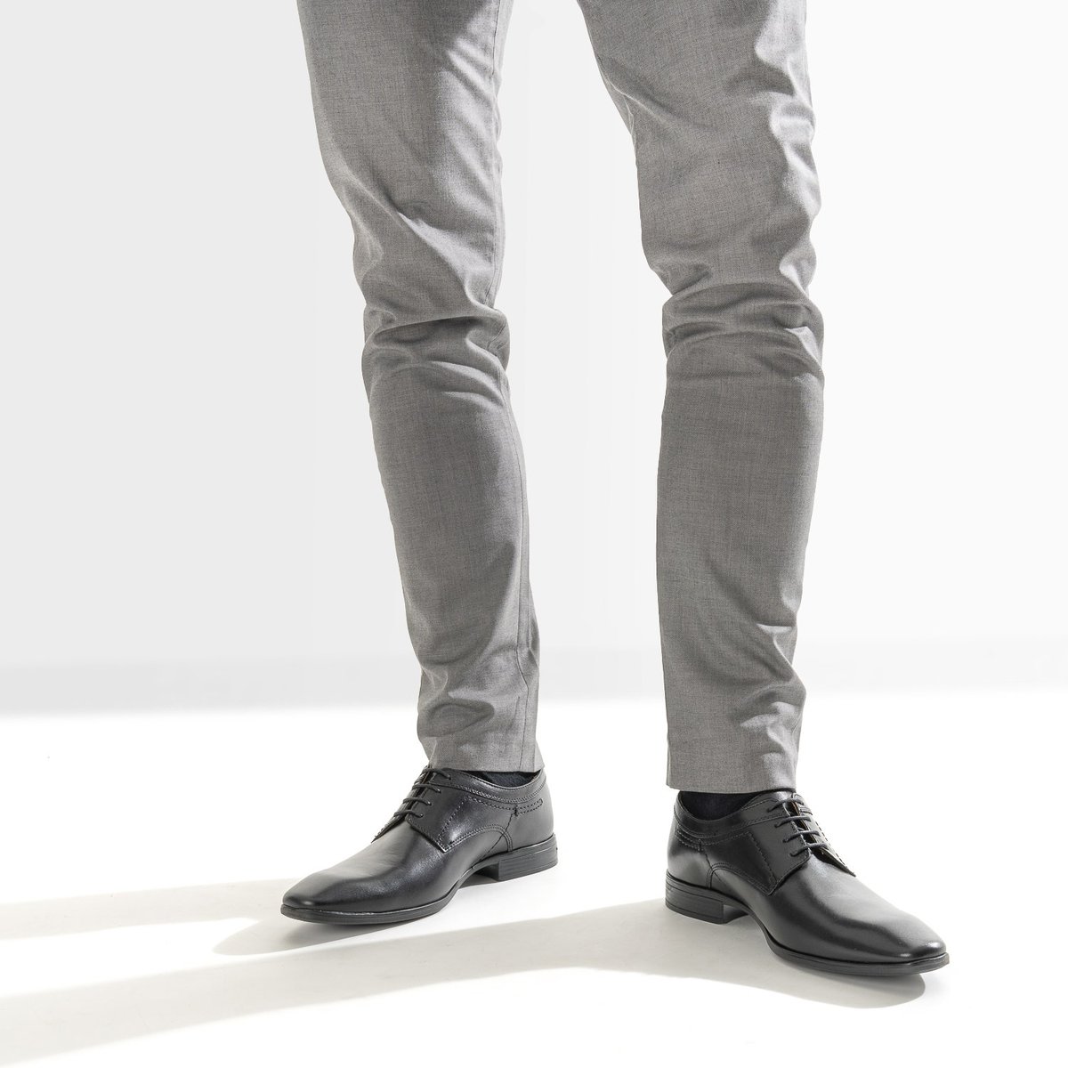 Derby en cuir TAQUARI noir, ERAM