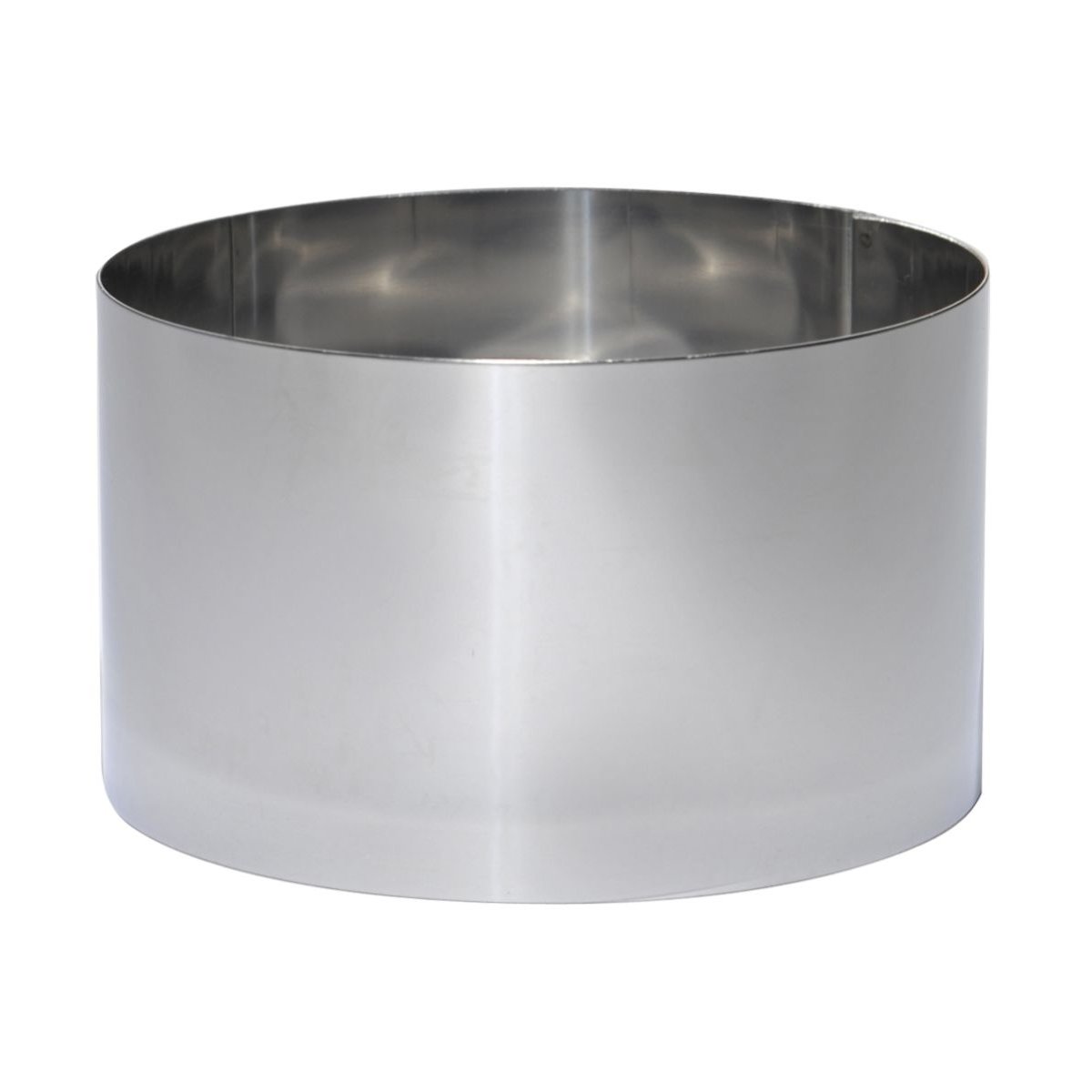 Cercle haut inox à « pain surprise » ø 20 cm blanc, DE BUYER