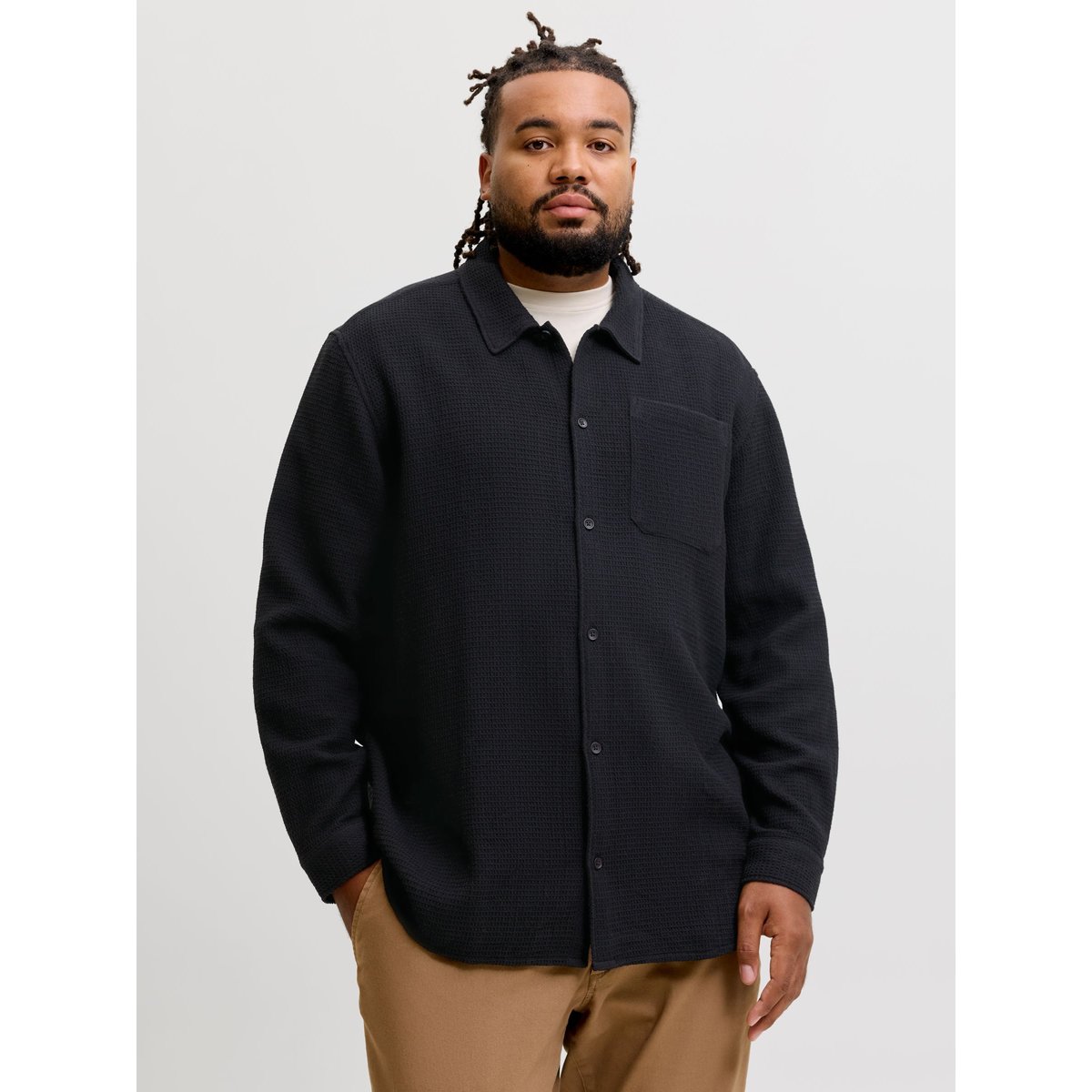 Chemise noire - black, JACK & JONES