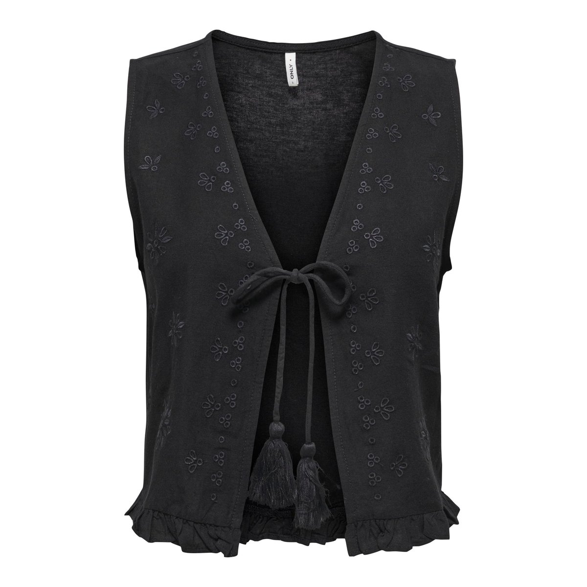 Gilet noire - black, ONLY