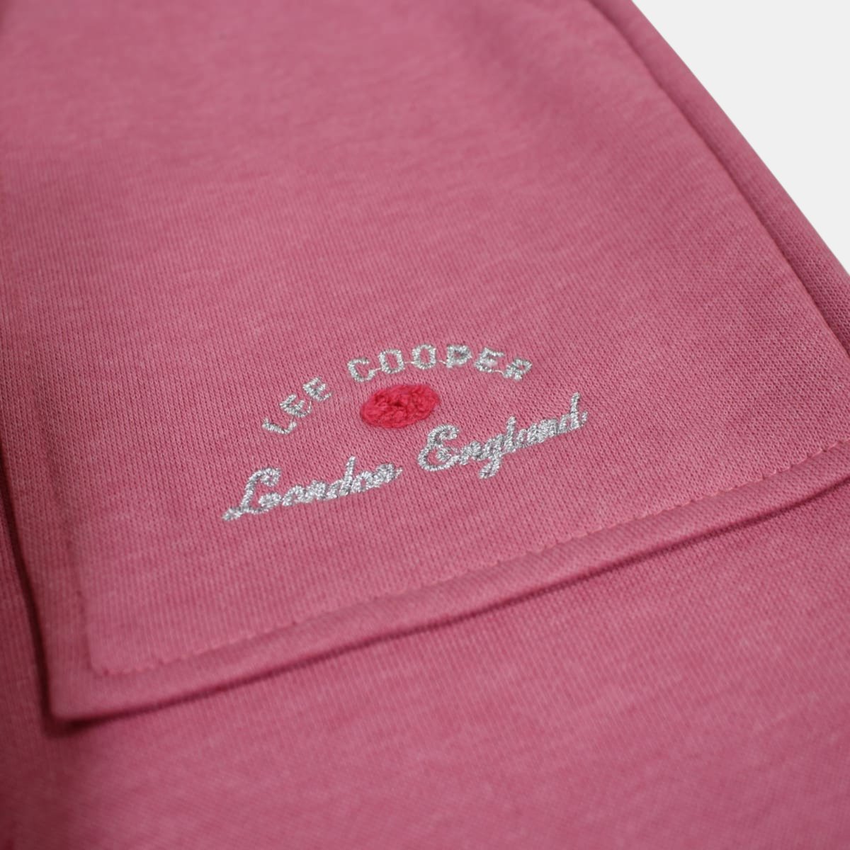 Pantalon de jogging resserré aux chevilles, coupe décontractée et taille élastique à cordon ENERGY rose, LEE COOPER