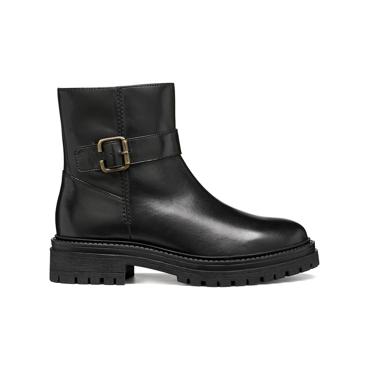 Bottines en cuir, IRIDEA noir, GEOX