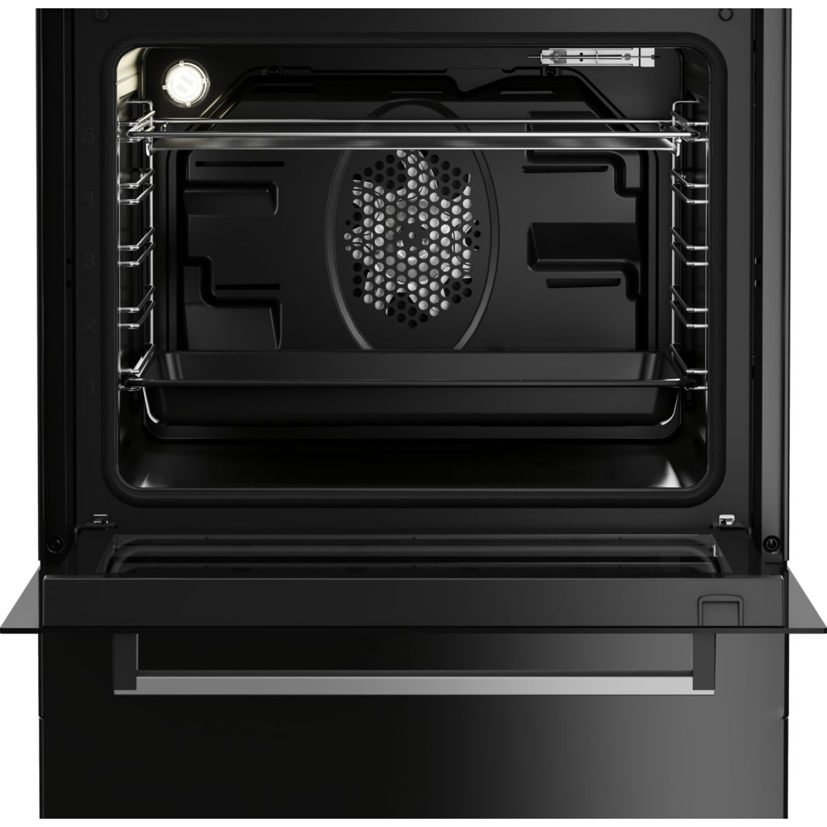 Cuisinière induction FSE68304MAPS Pyrolyse noir, BEKO