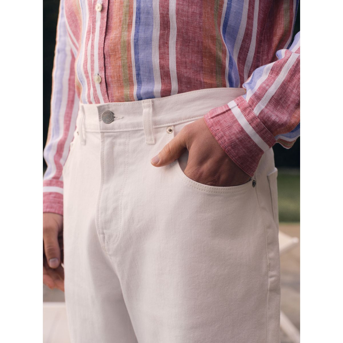 Jean n. premium blanc, NEXT