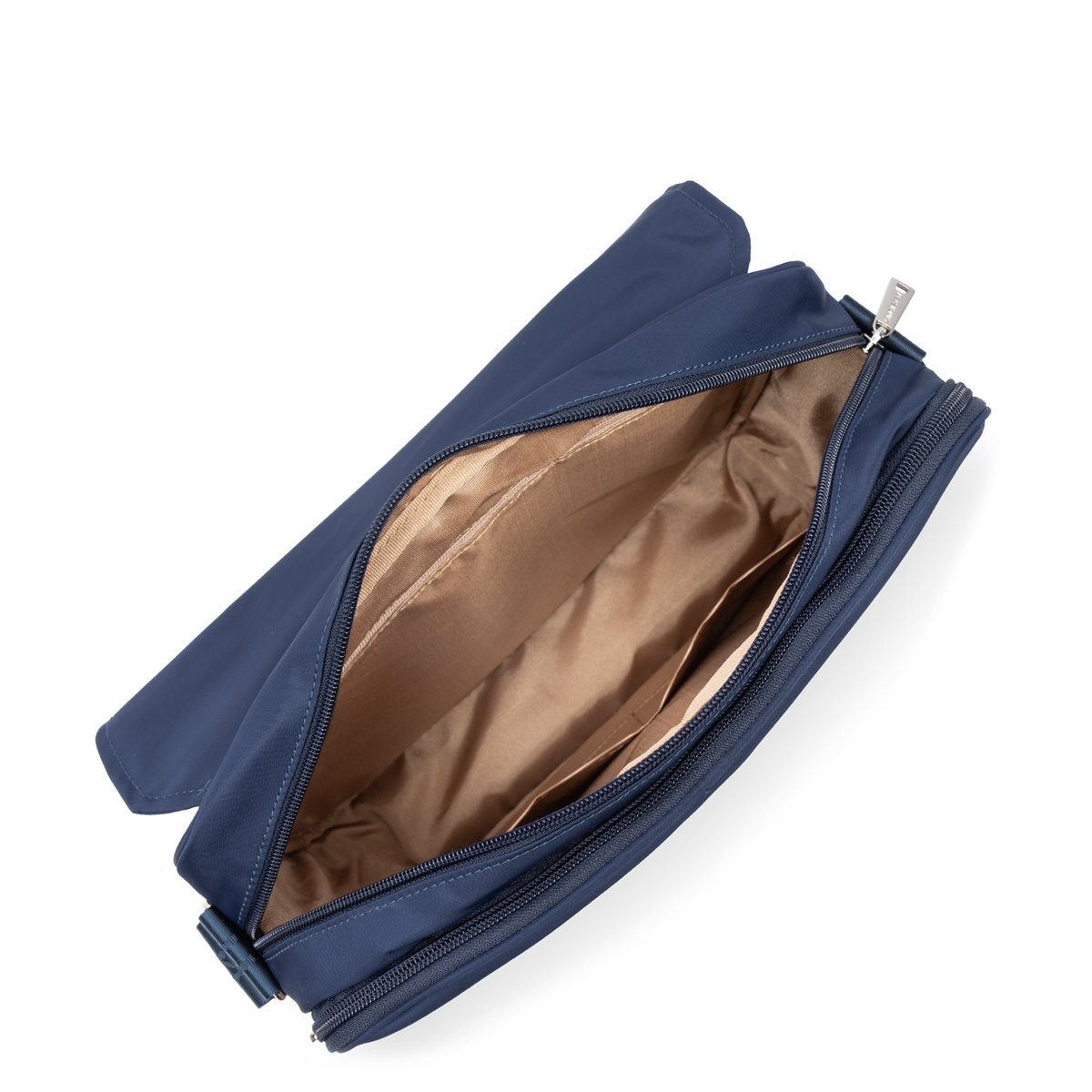 Grand sac gibecière BASIC VITA bleu foncé, LANCASTER