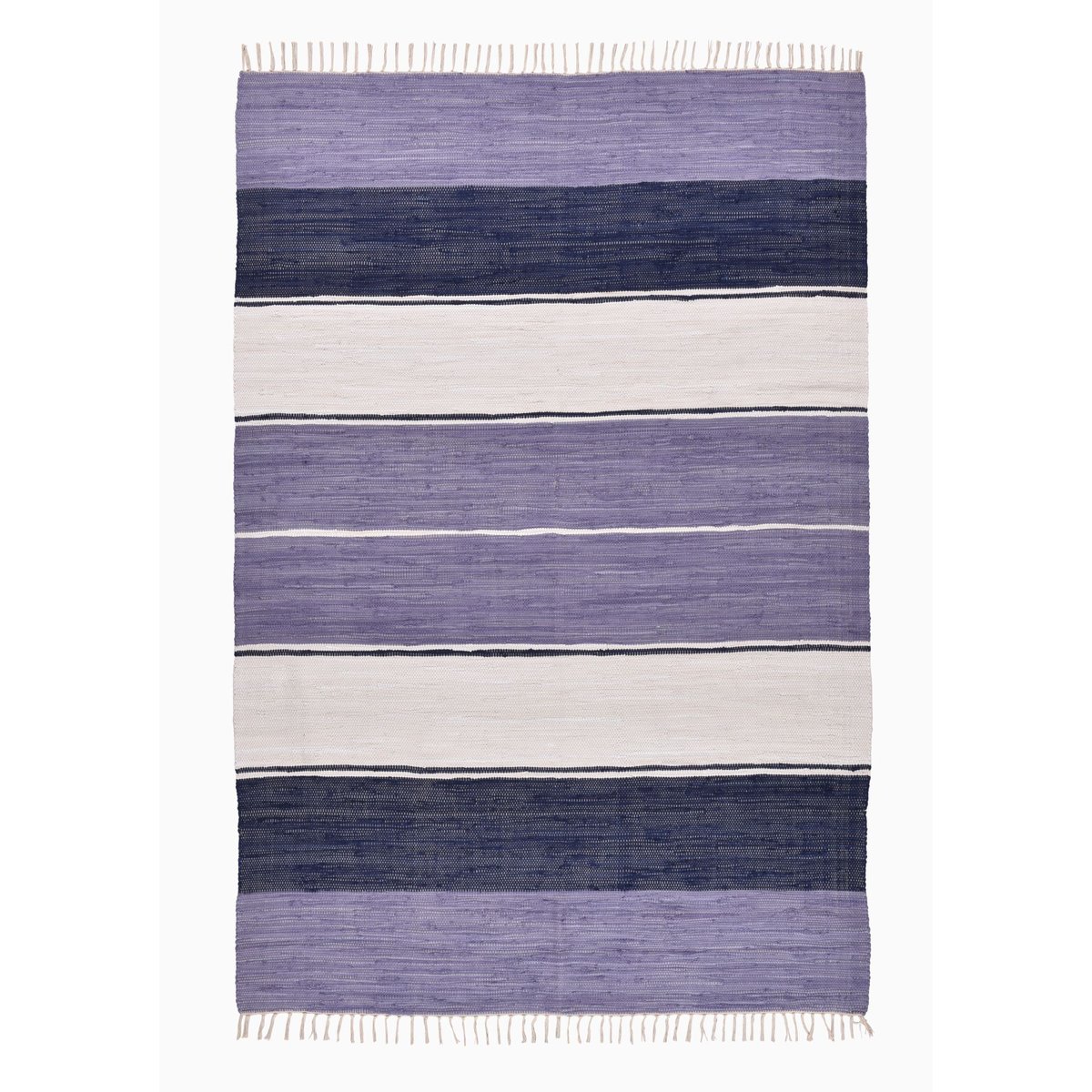Tapis tissé plat réversible - HAPPY DESIGN violet multicolore, THEKO