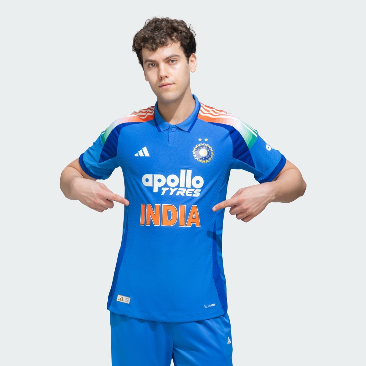 Maillot India Cricket Odi H true blue, adidas Performance