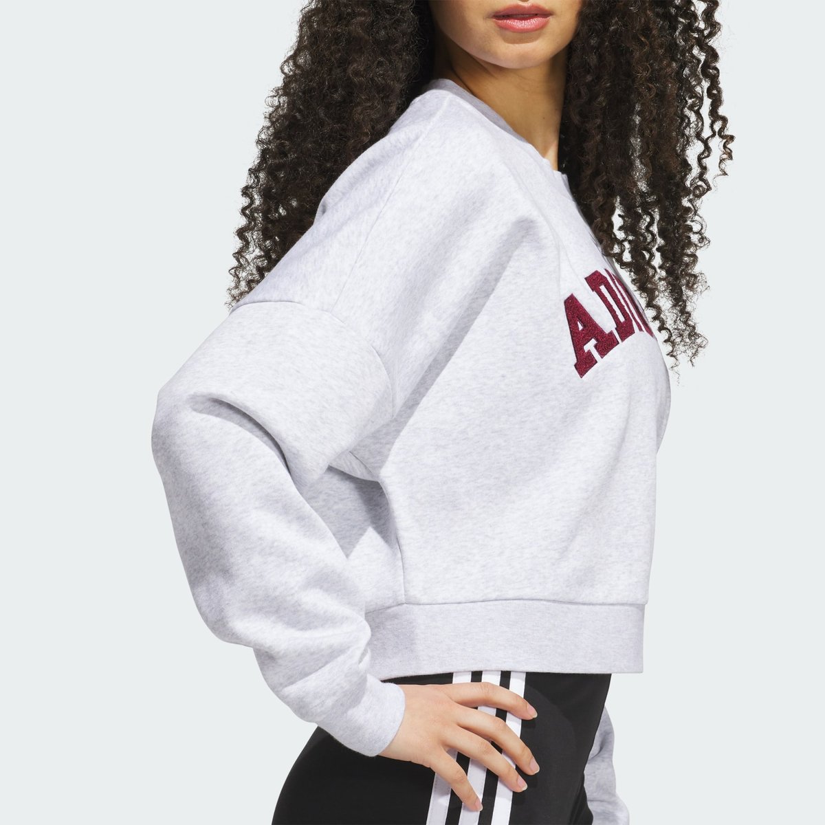 Sweat-Shirt Logo Graphique Chenille Sweat-Shirt Logo Graphique Chenille light grey heather, ADIDAS SPORTSWEAR
