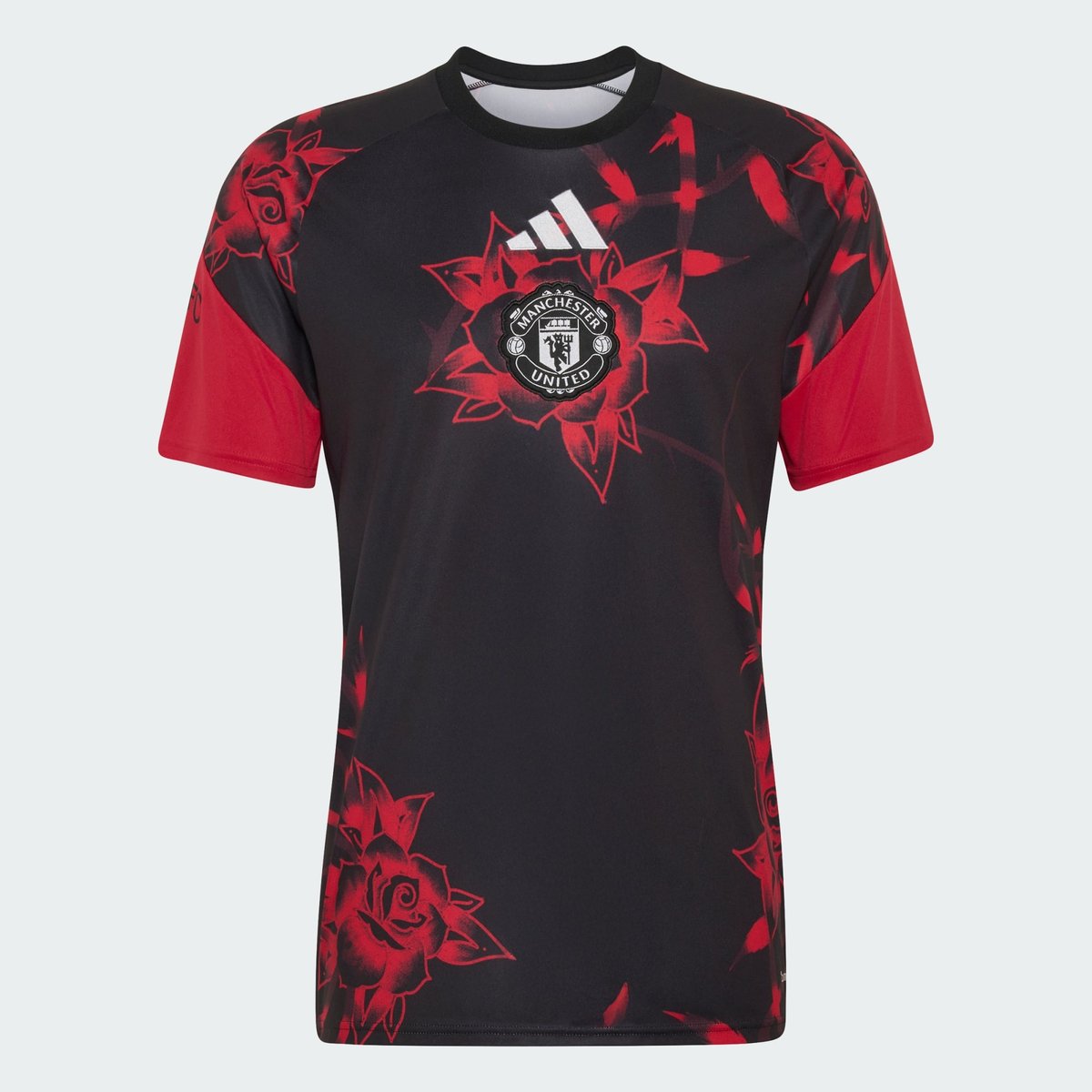 Maillot Pré-Match Manchester United 26/27 Maillot Pré-Match Manchester United 26/27 mufc red / black, adidas Performance
