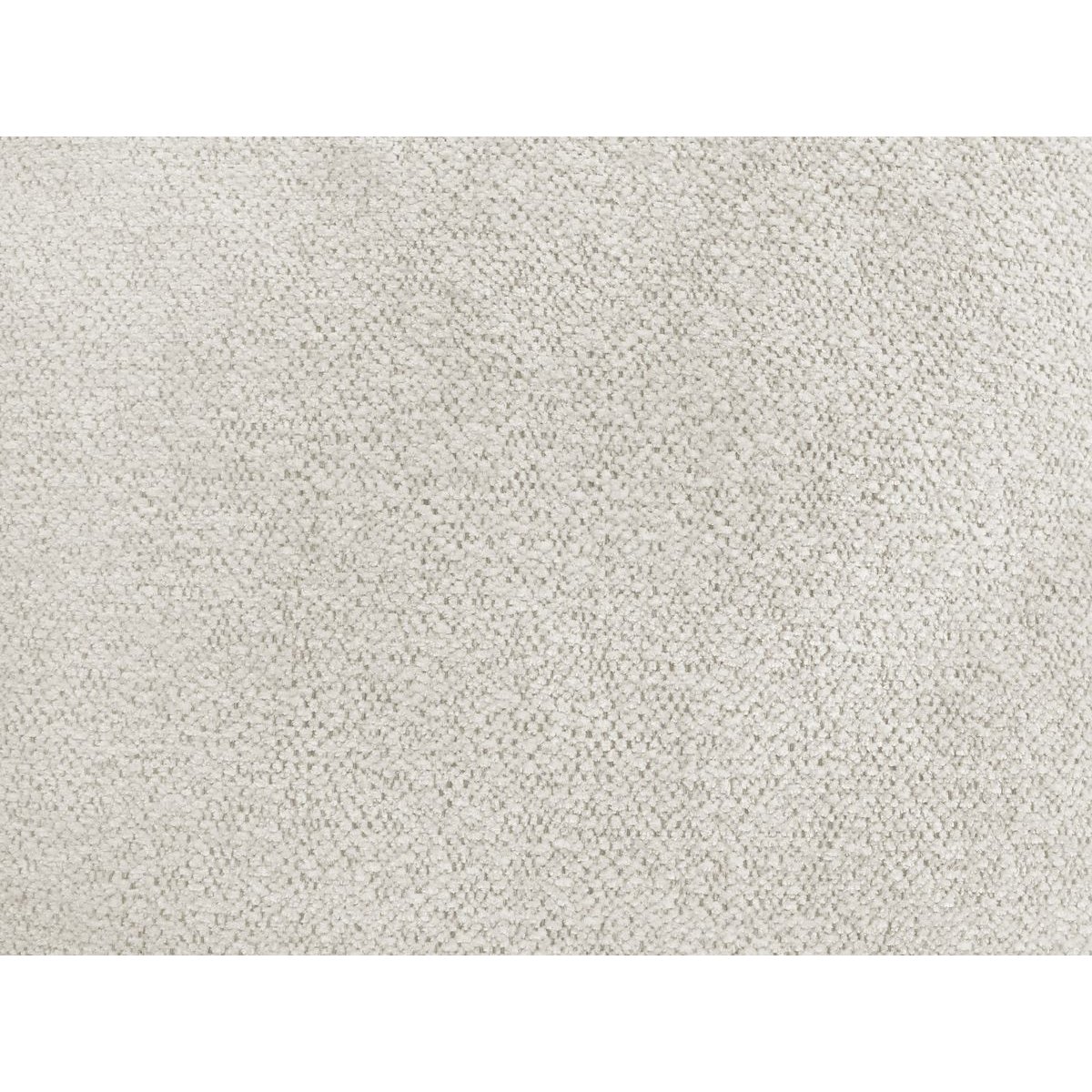 Pouf tissu chiné, ROXELANE blanc, BOBOCHIC