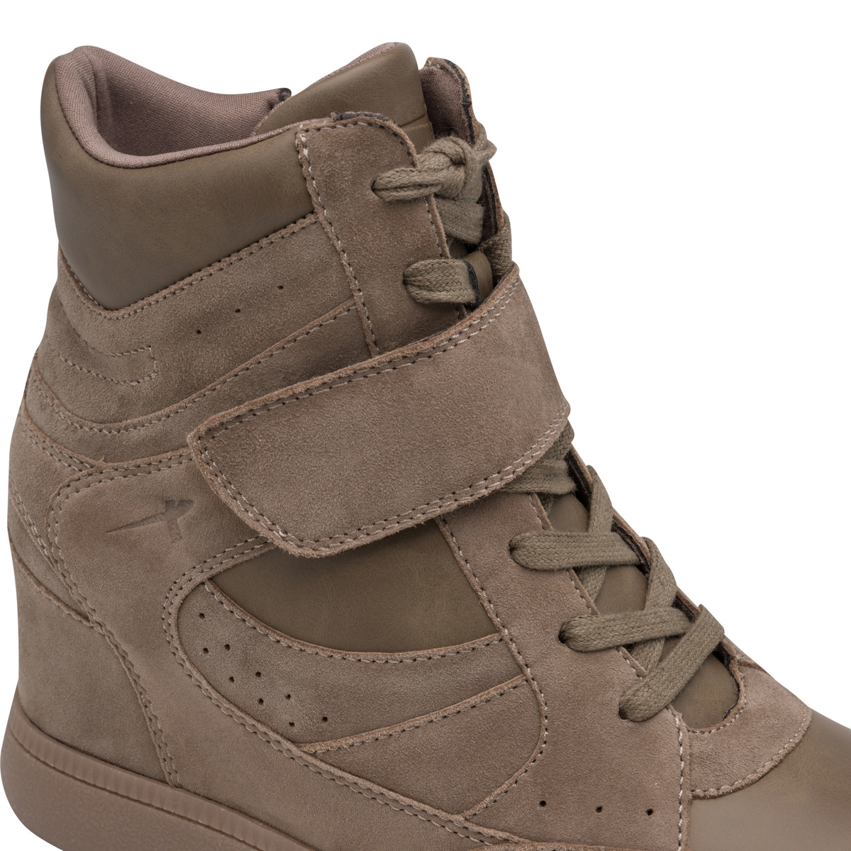 Basket à talon marron taupe, TAMARIS