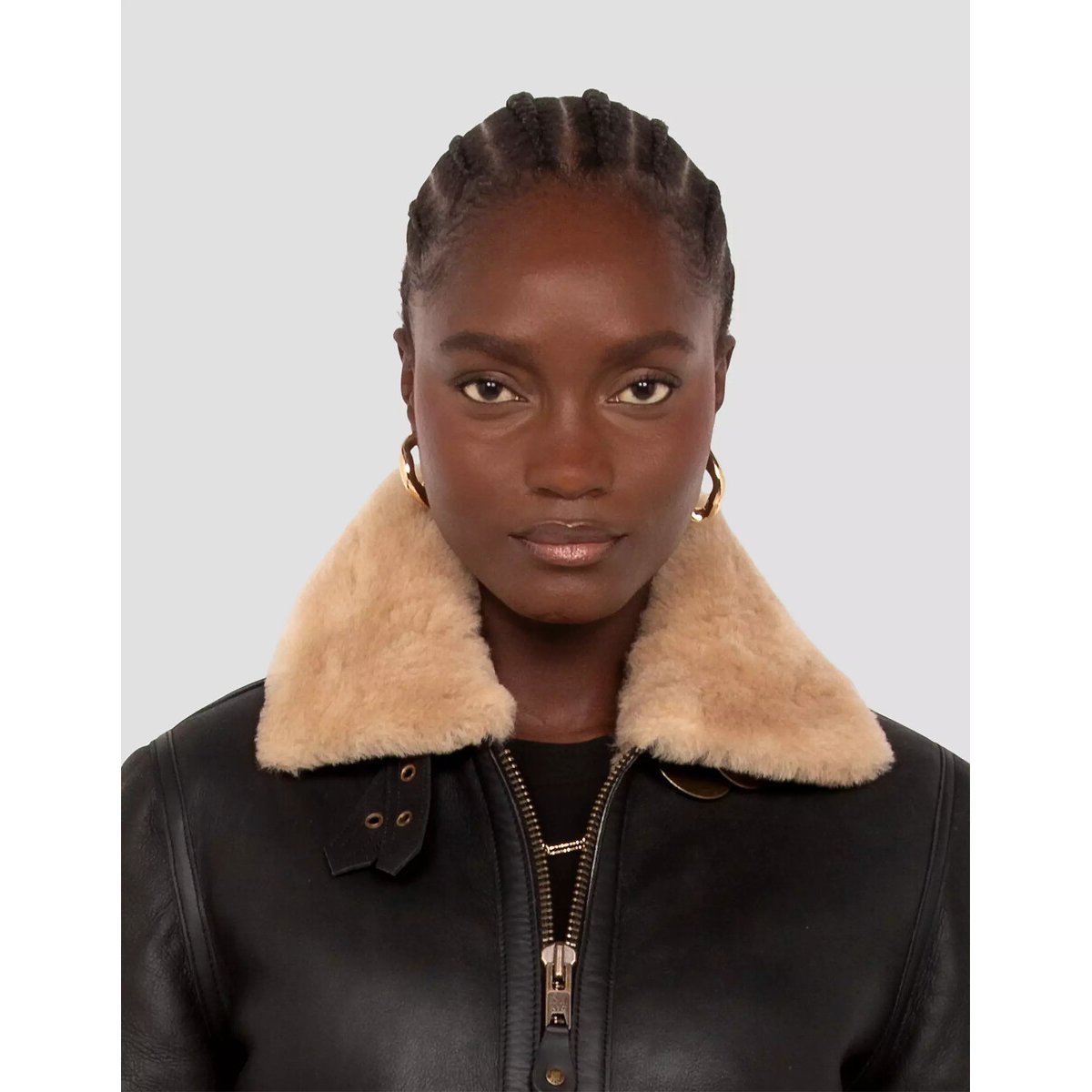 Giacca bomber in pelle nero , SCHOTT