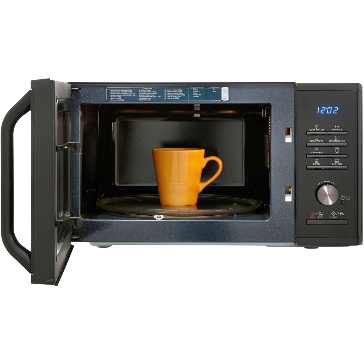 Micro ondes grill MG23K3515AK/EF noir, SAMSUNG