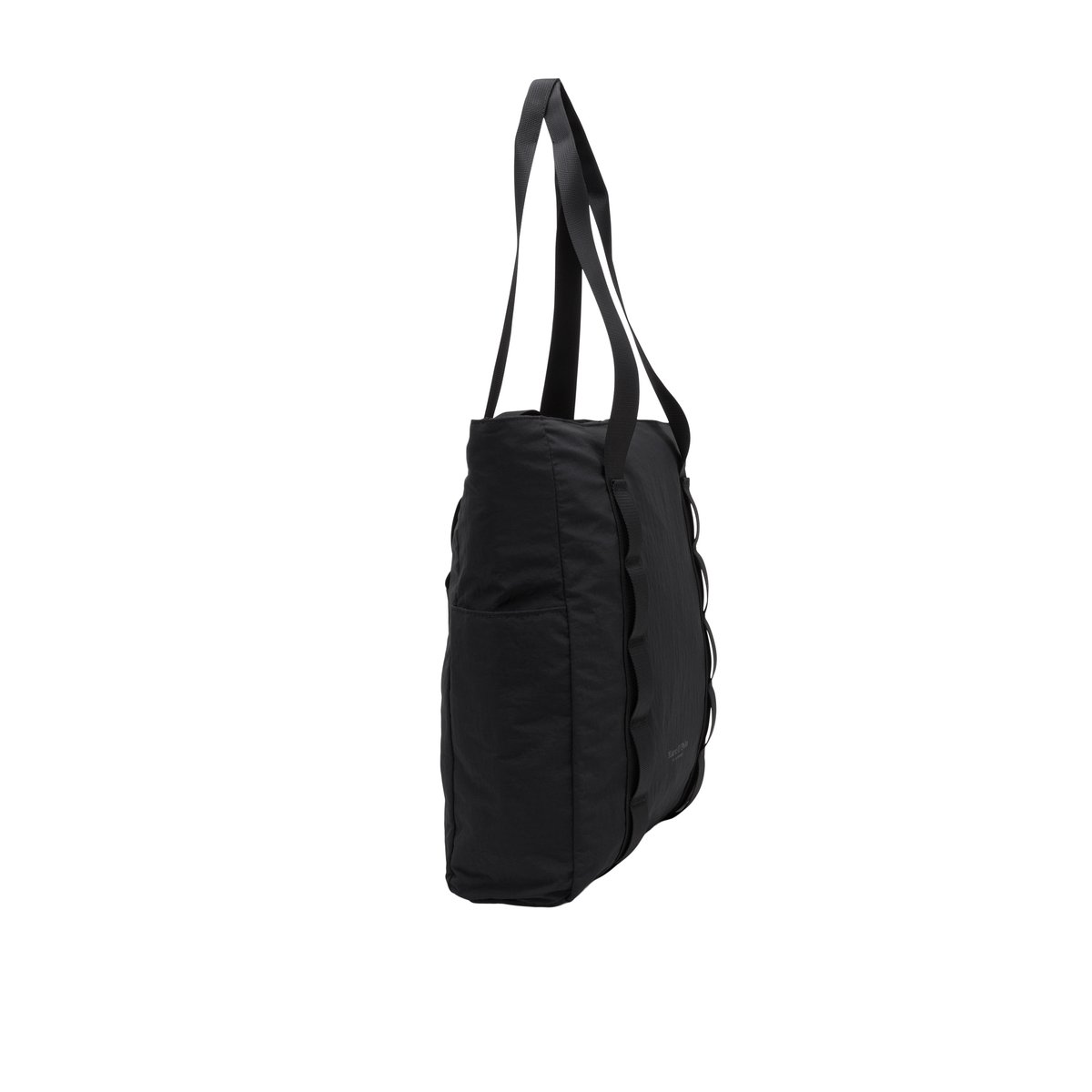 Sac cabas modèle Loritz fabriqué à partir de matériaux recyclés noir, MARC O'POLO