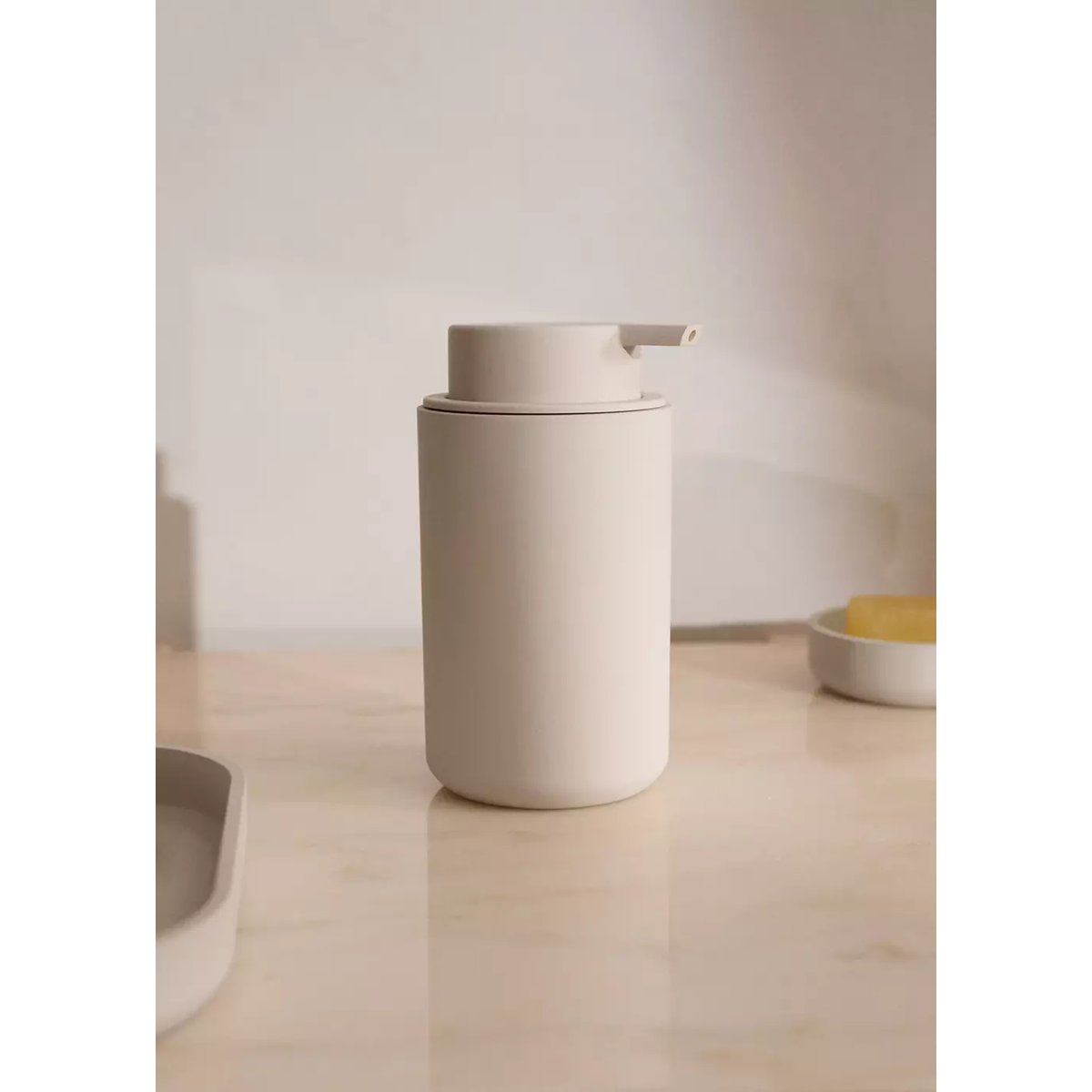Distributeur de savon résine écru, MANGO HOME
