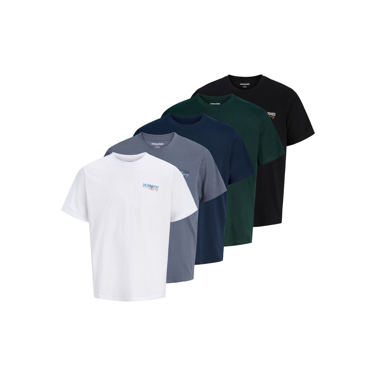 T-Shirt grise - turbulence 1, JACK & JONES