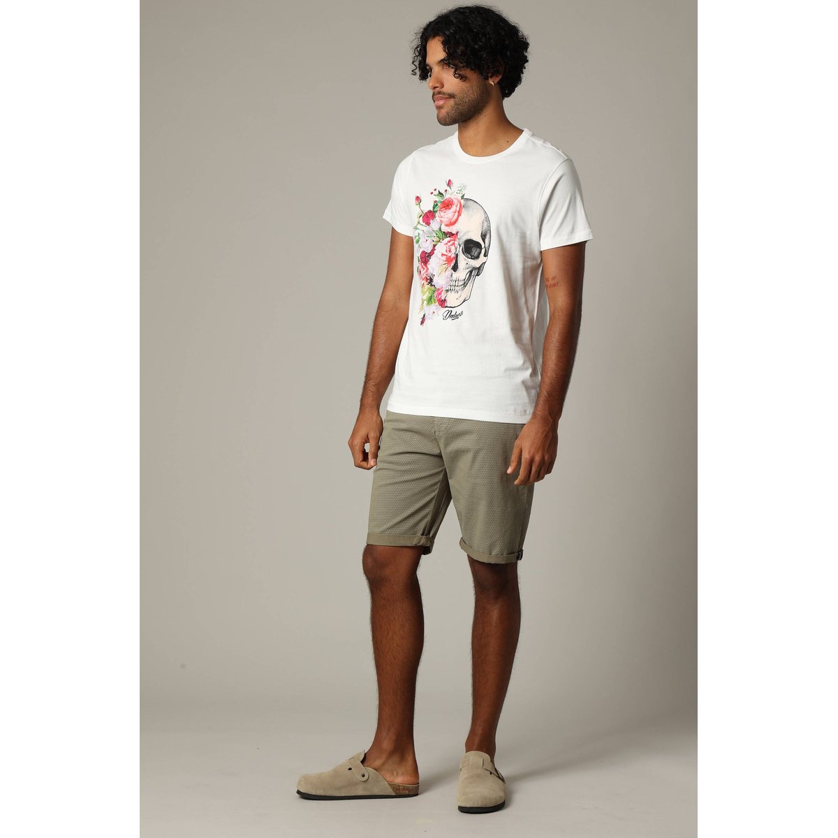 T-shirt manches courtes spike pour un style affirmé SPIKE natural, DEELUXE
