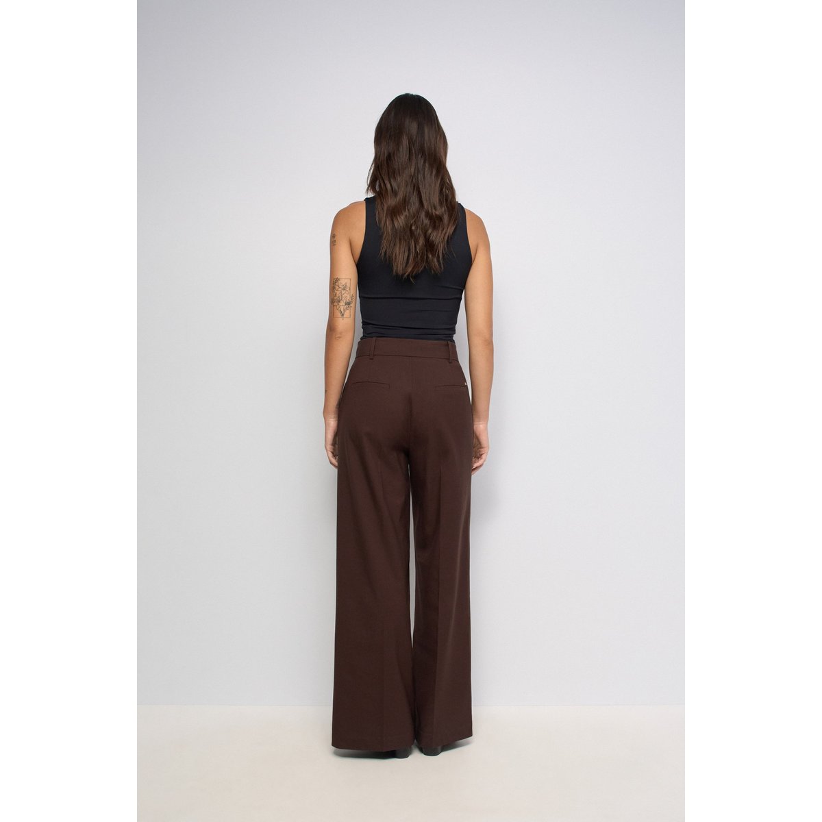 PANTALON CHINO JAMBE WIDE rouge, SALSA JEANS