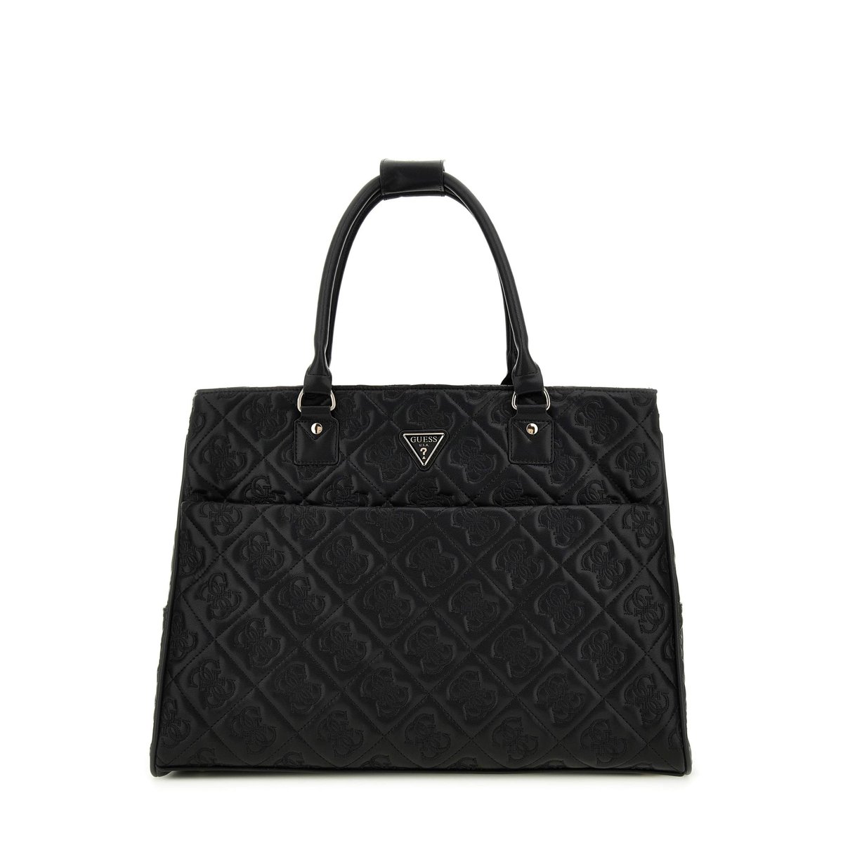 Sac Cabas Adelasia Logo 4G Imprimé noir, GUESS