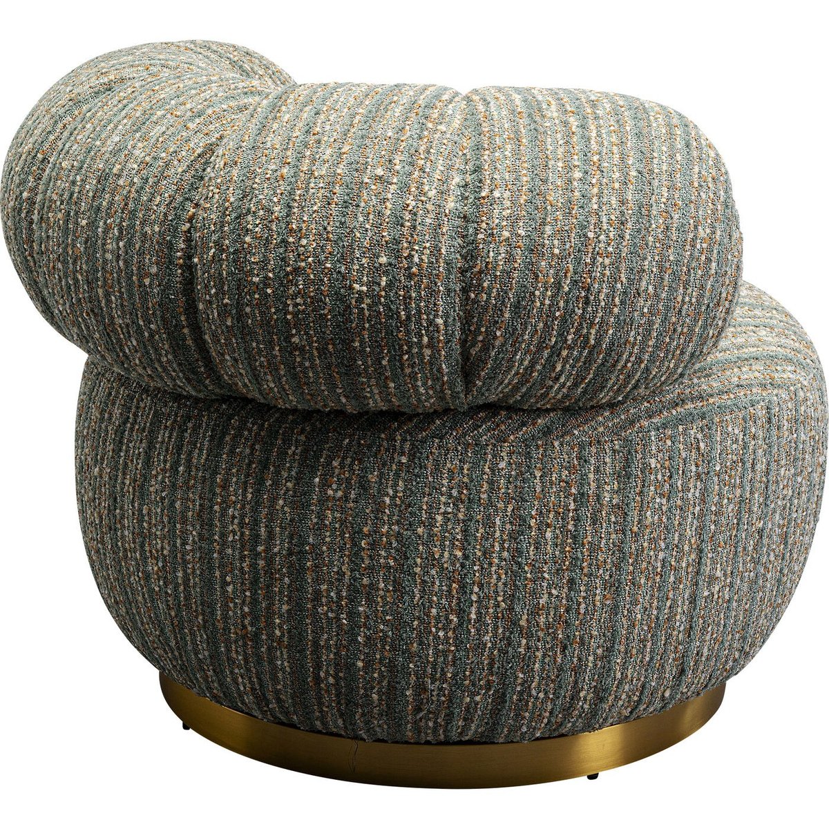 Fauteuil pivotant, COUTURE vert, KARE DESIGN
