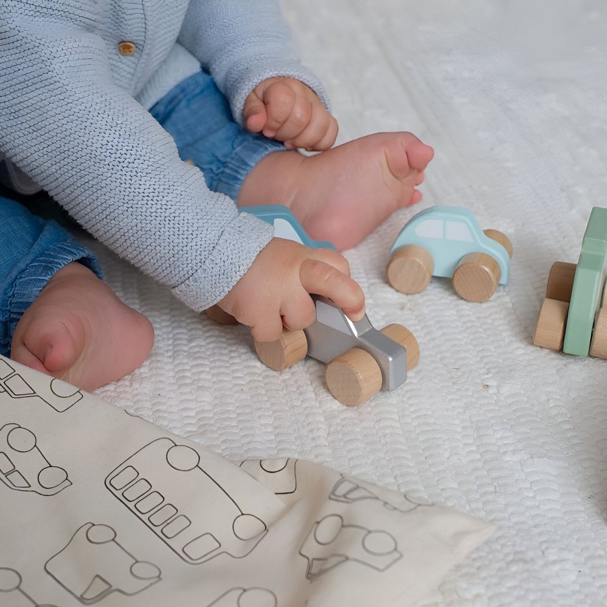 Mes premières voitures multicolore, JABADABADO