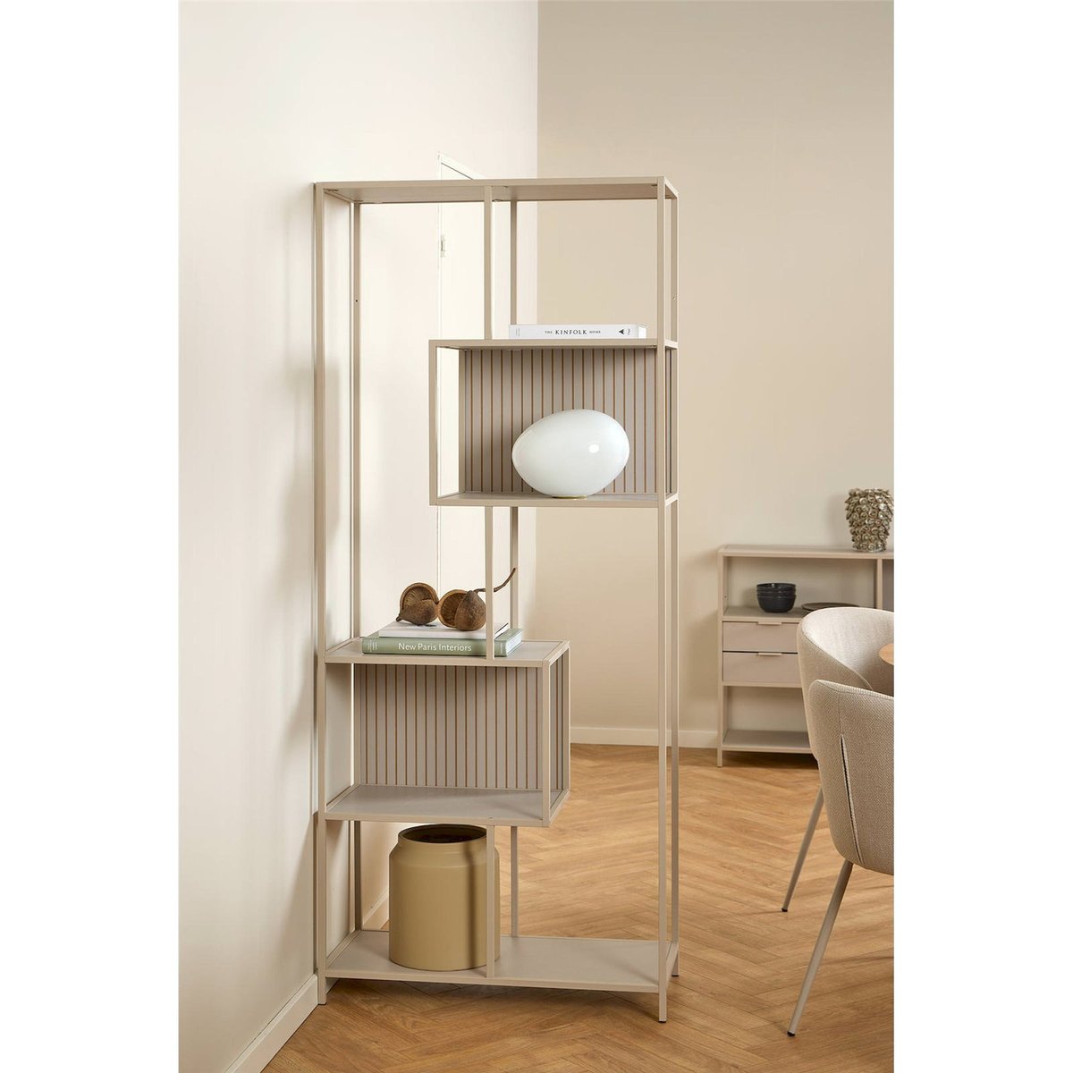 Étagère à lames collection SEAFORD beige, RECOLLECTION