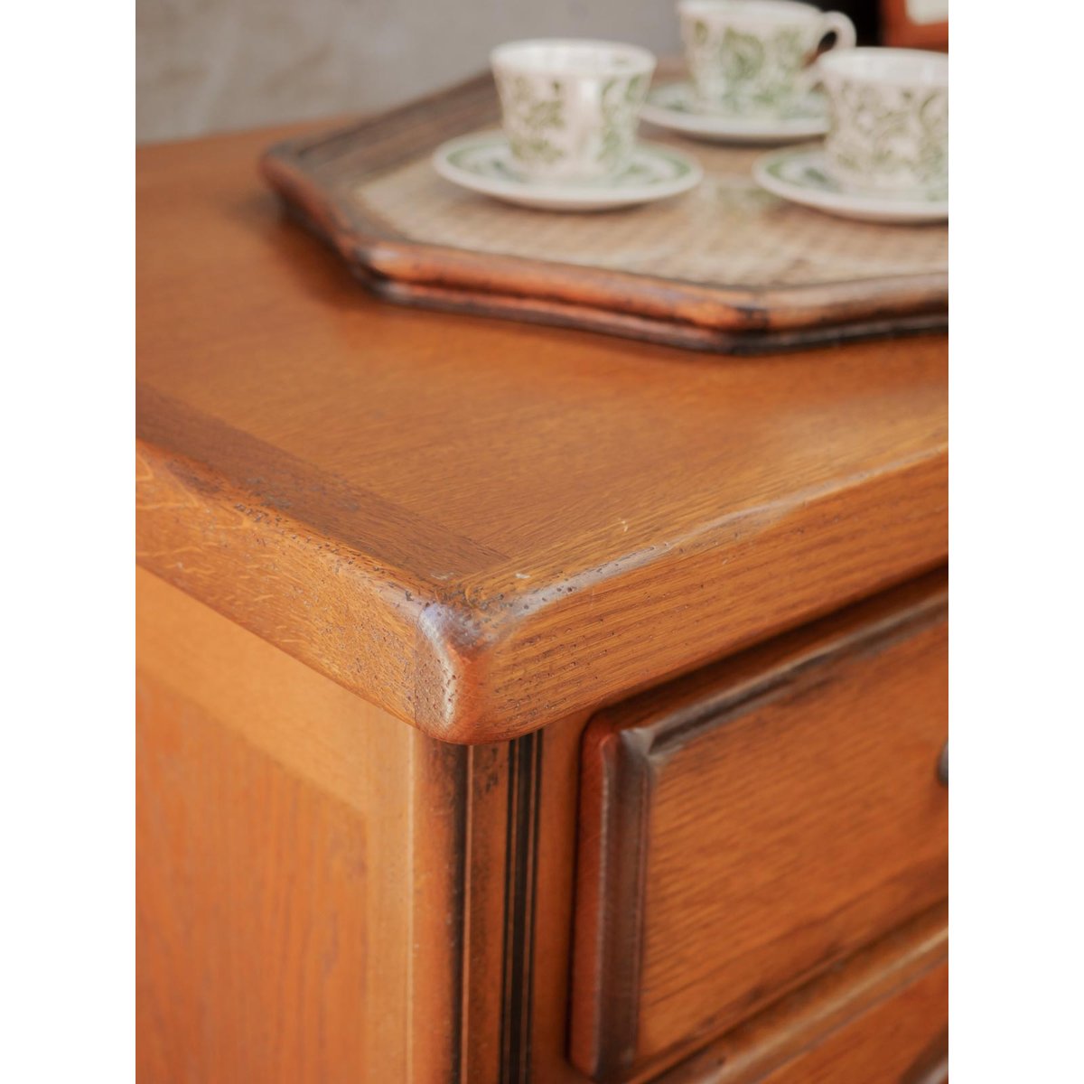 Buffet en bois massif Gilbert N°1679 - Bon état bois clair, DEBONGOUT