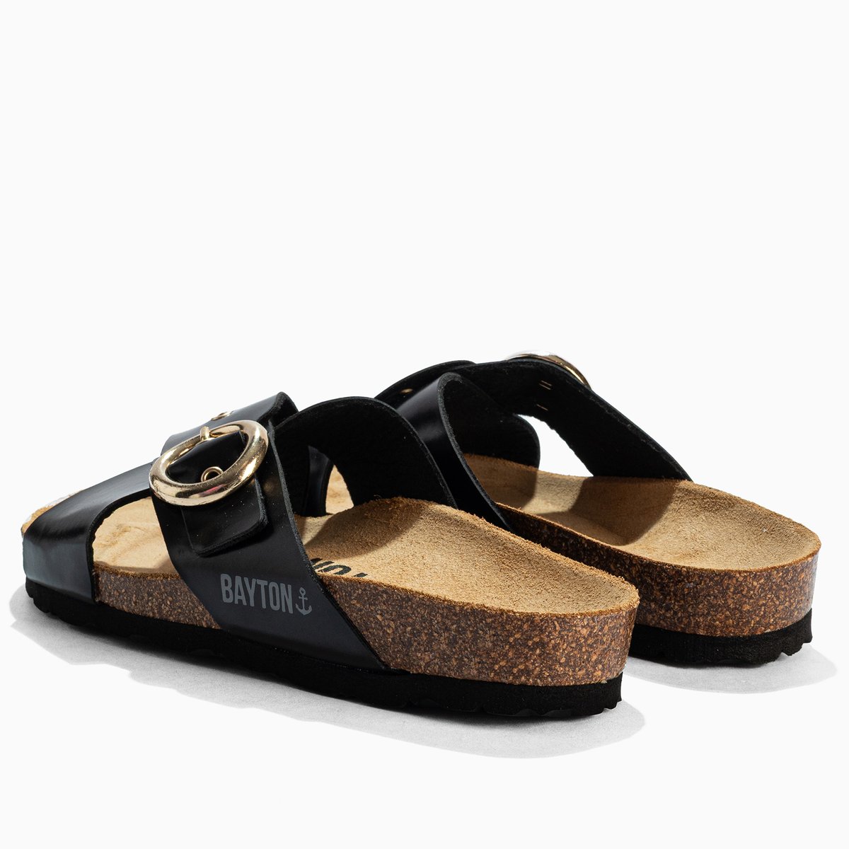 Sandales CORDOUE noir, BAYTON