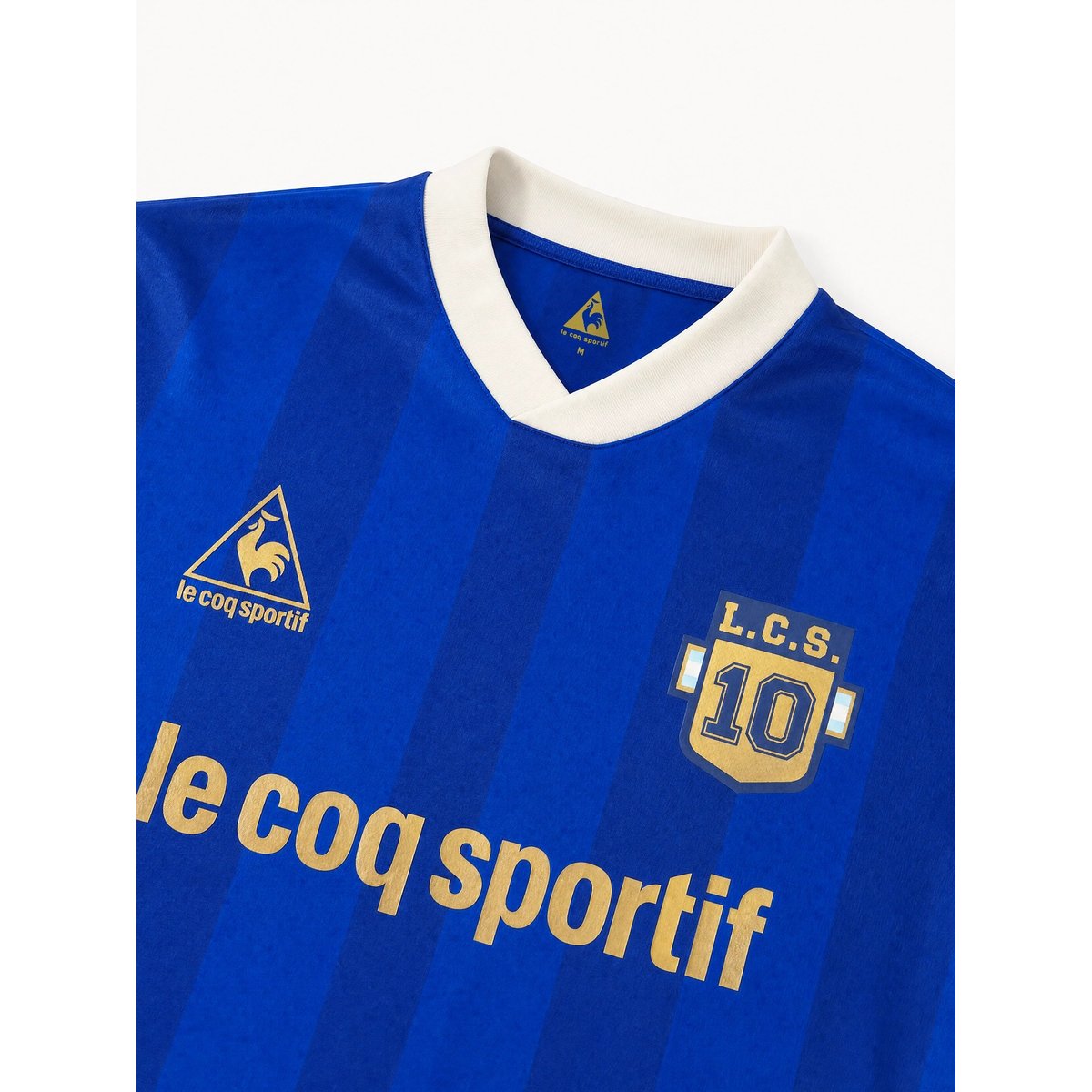 Maillot de foot relax Le Coq Sportif x Maradona LCS CUP bluing/bluing intense, LE COQ SPORTIF