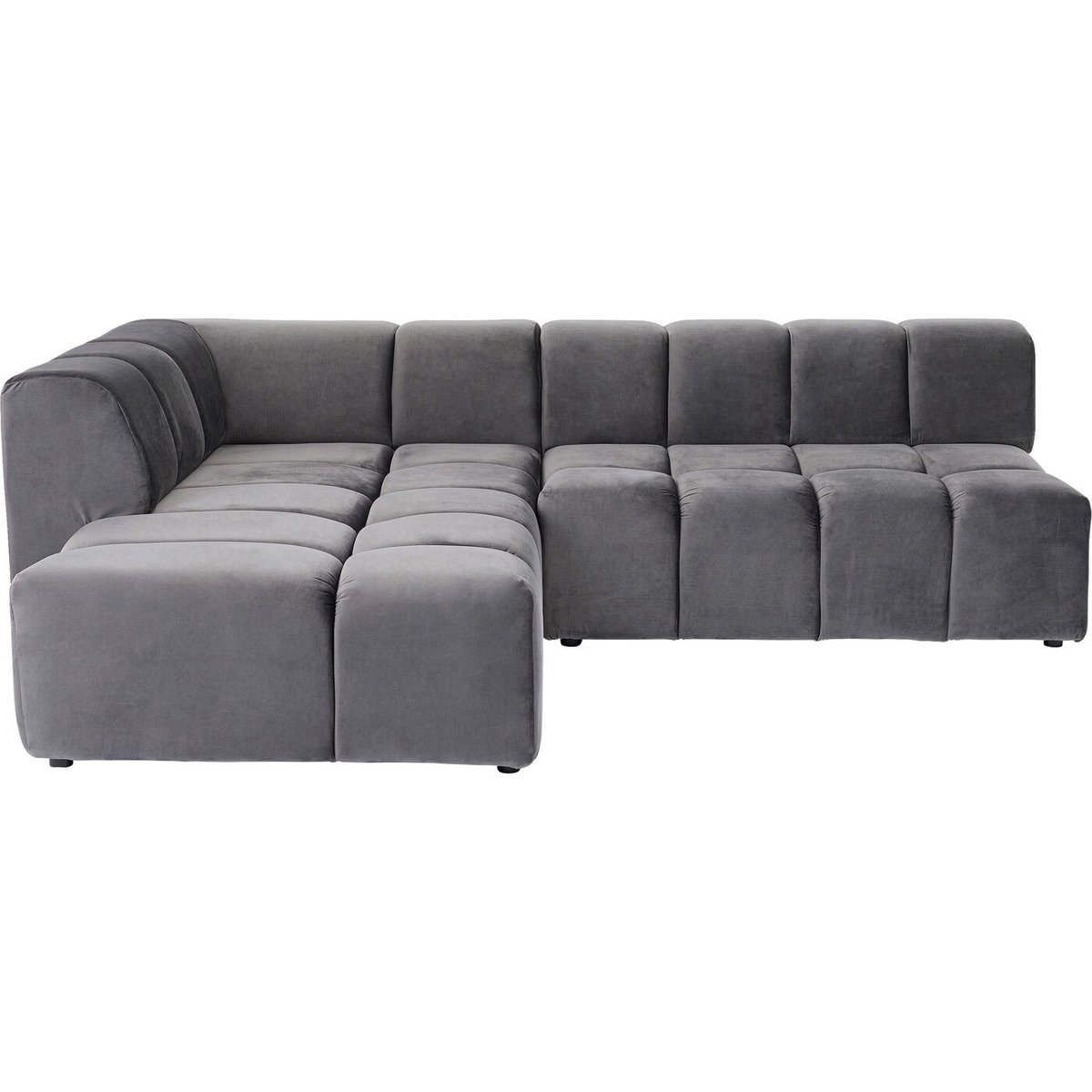 Canapé d'angle, BELAMI gris, KARE DESIGN