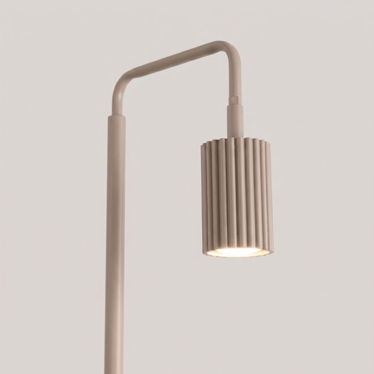 Lampadaire Aluminium Taupe GU10 1 KARBON taupe, EDEN