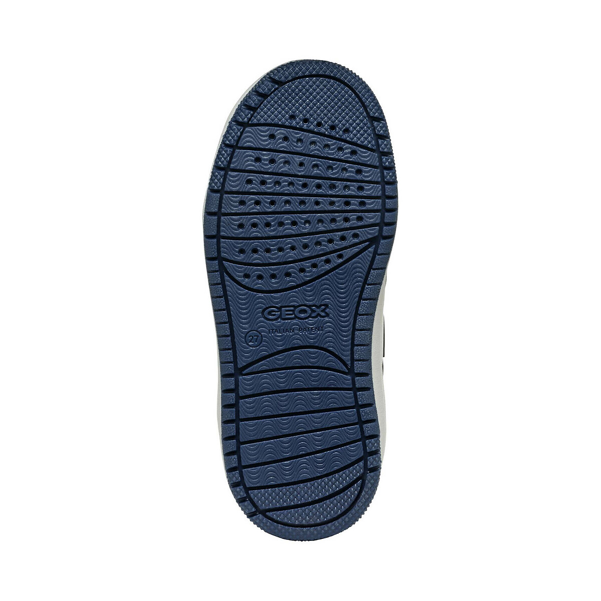 Kids Washiba Trainers with Touch 'n' Close Fastening blue/white, GEOX