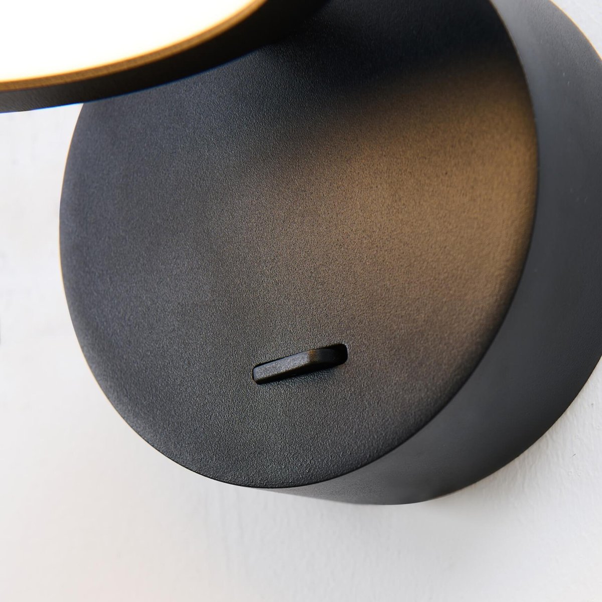 Applique spot LED pivotant minimaliste - KECHIA noir, KOSILUM