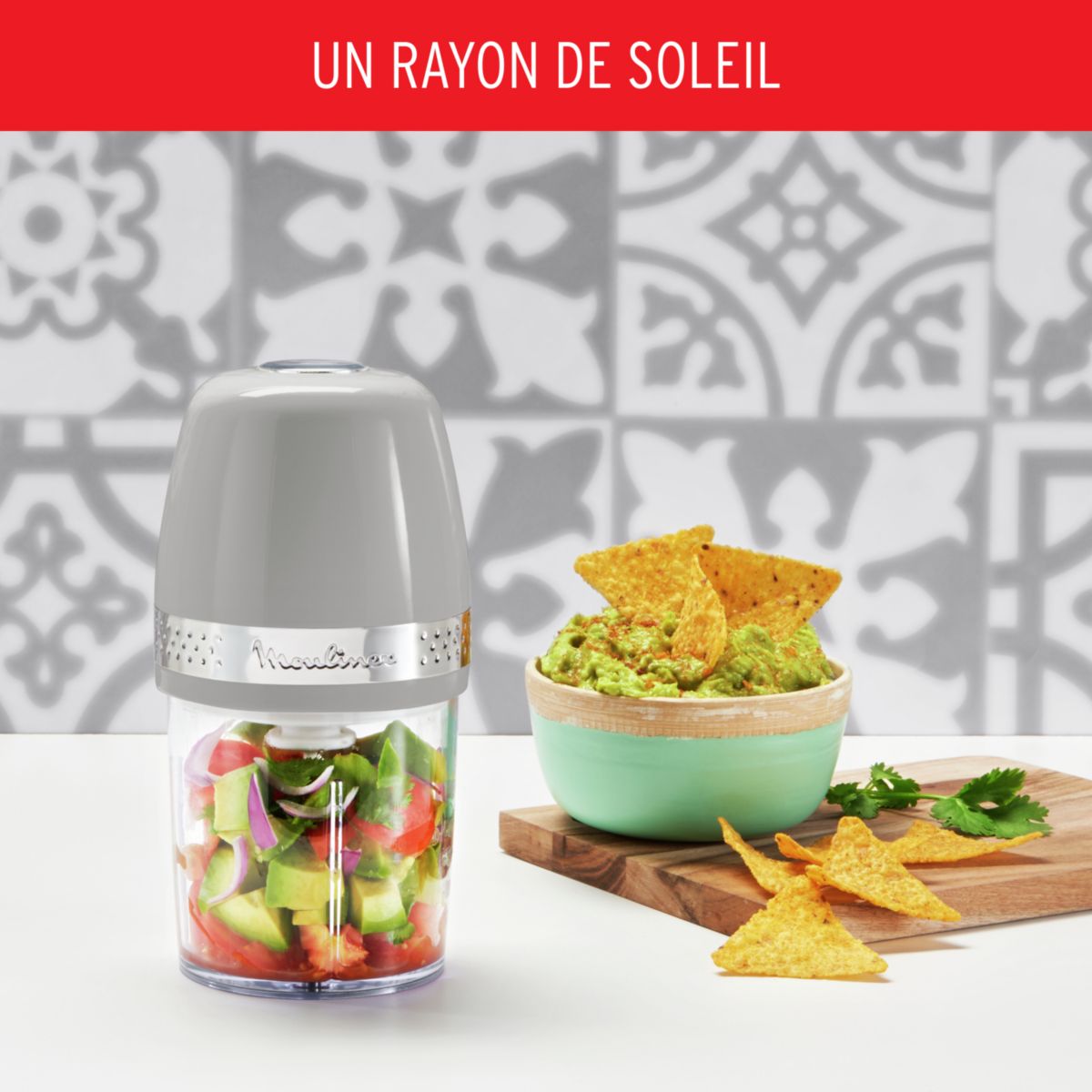 Hachoir soleil pepper DJ360E10 couleur unique, MOULINEX