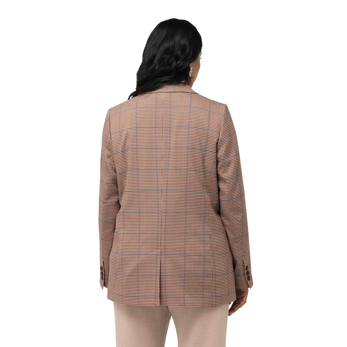 Blazer avec col à revers sable de cognac, ULLA POPKEN